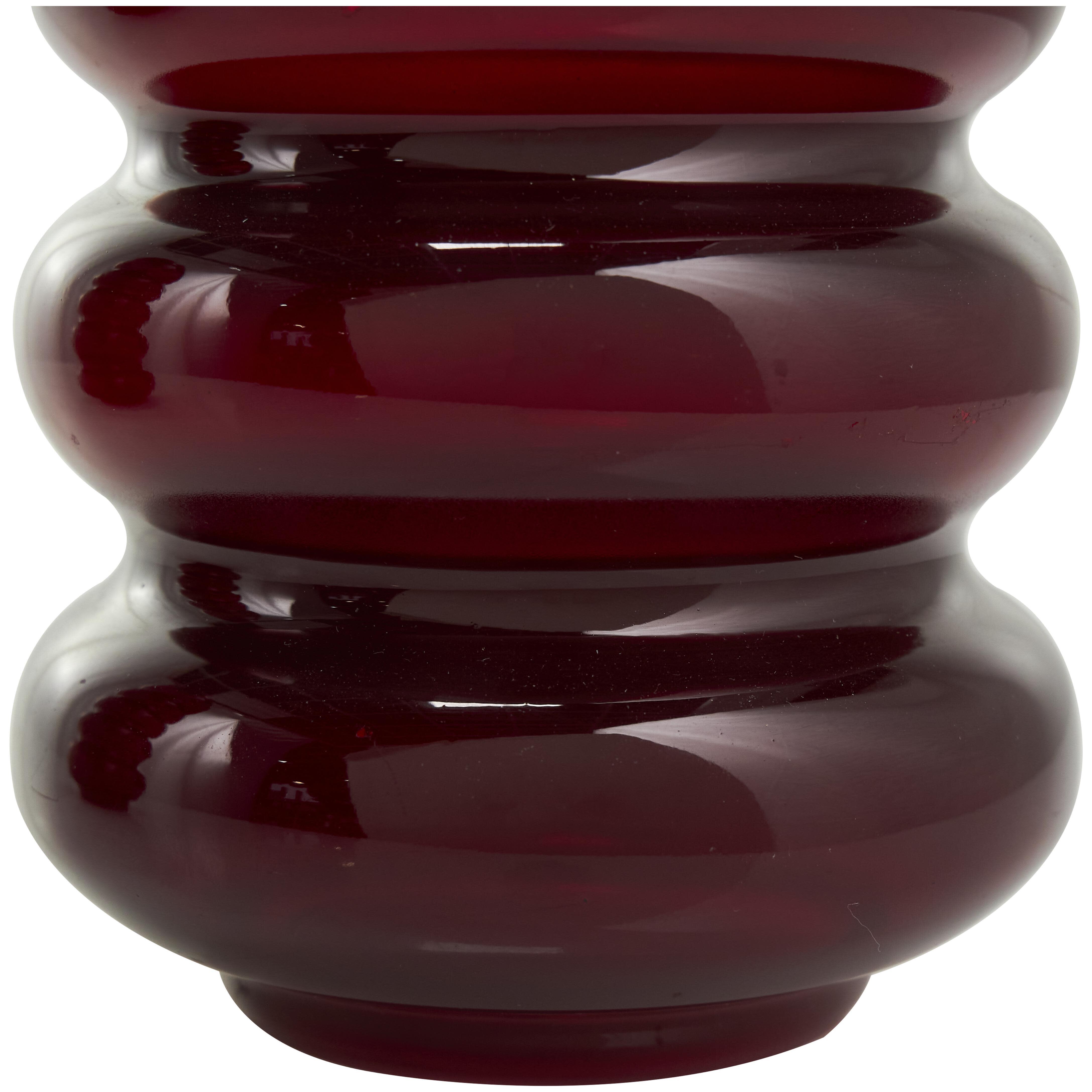 The Novogratz Bubble Vase (Set of 2), Red, large
