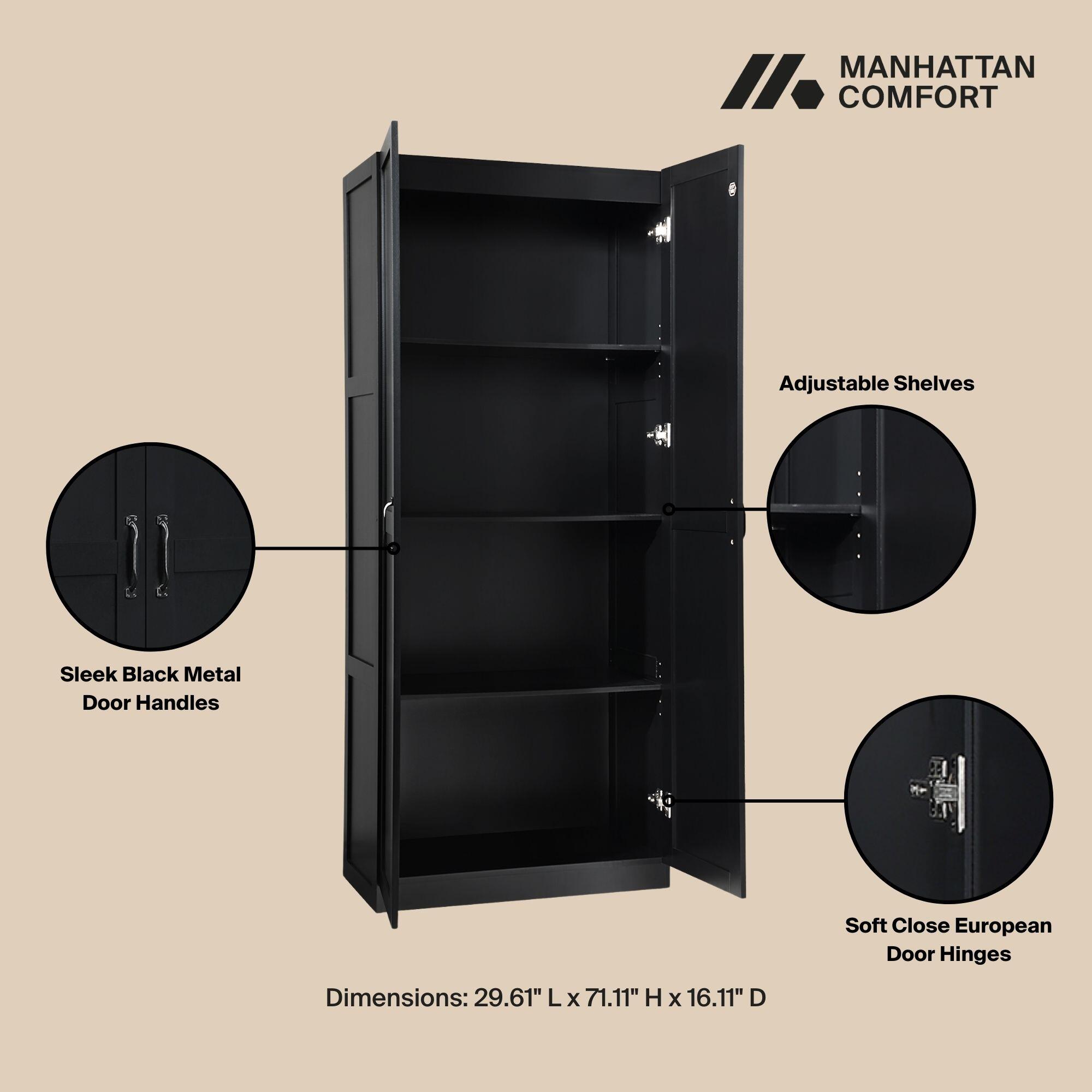 Manhattan Comfort Cornelia Storage Closet 59