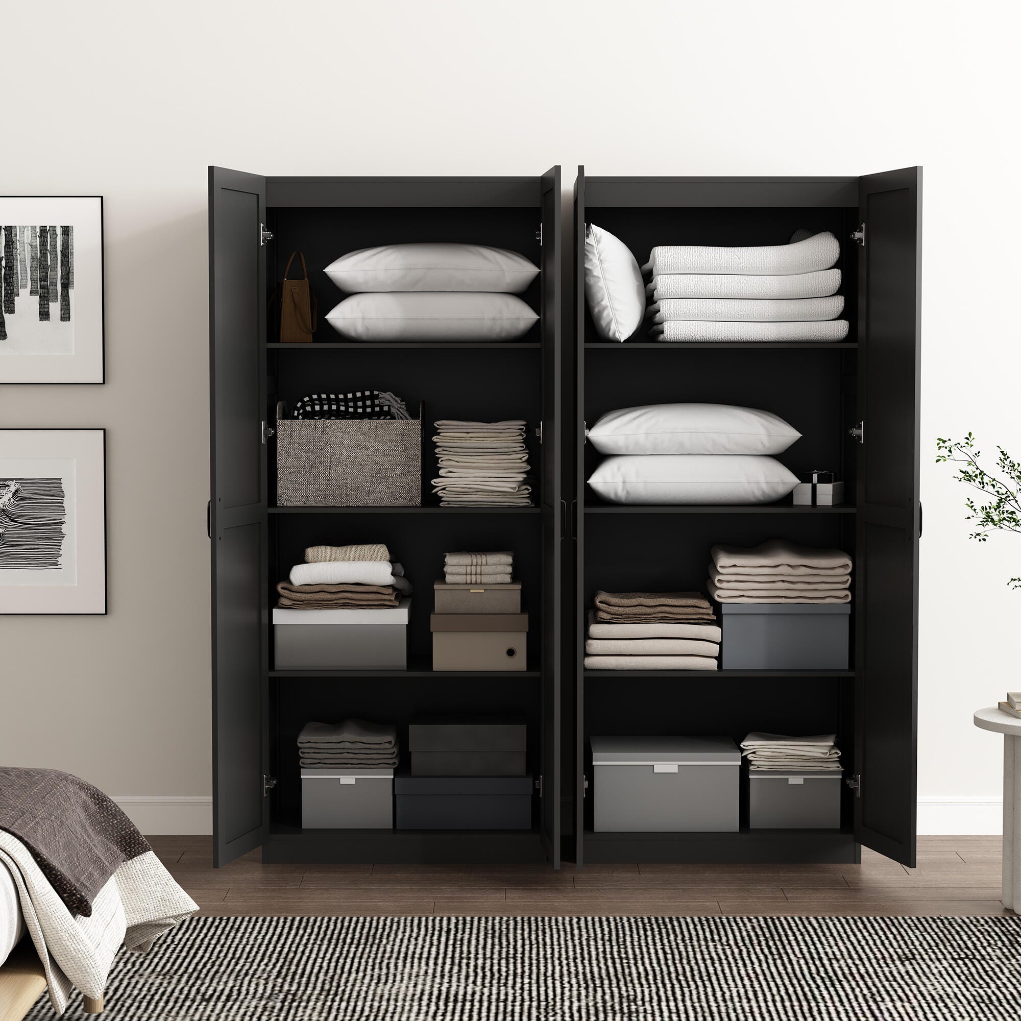 Manhattan Comfort Cornelia Storage Closet 59