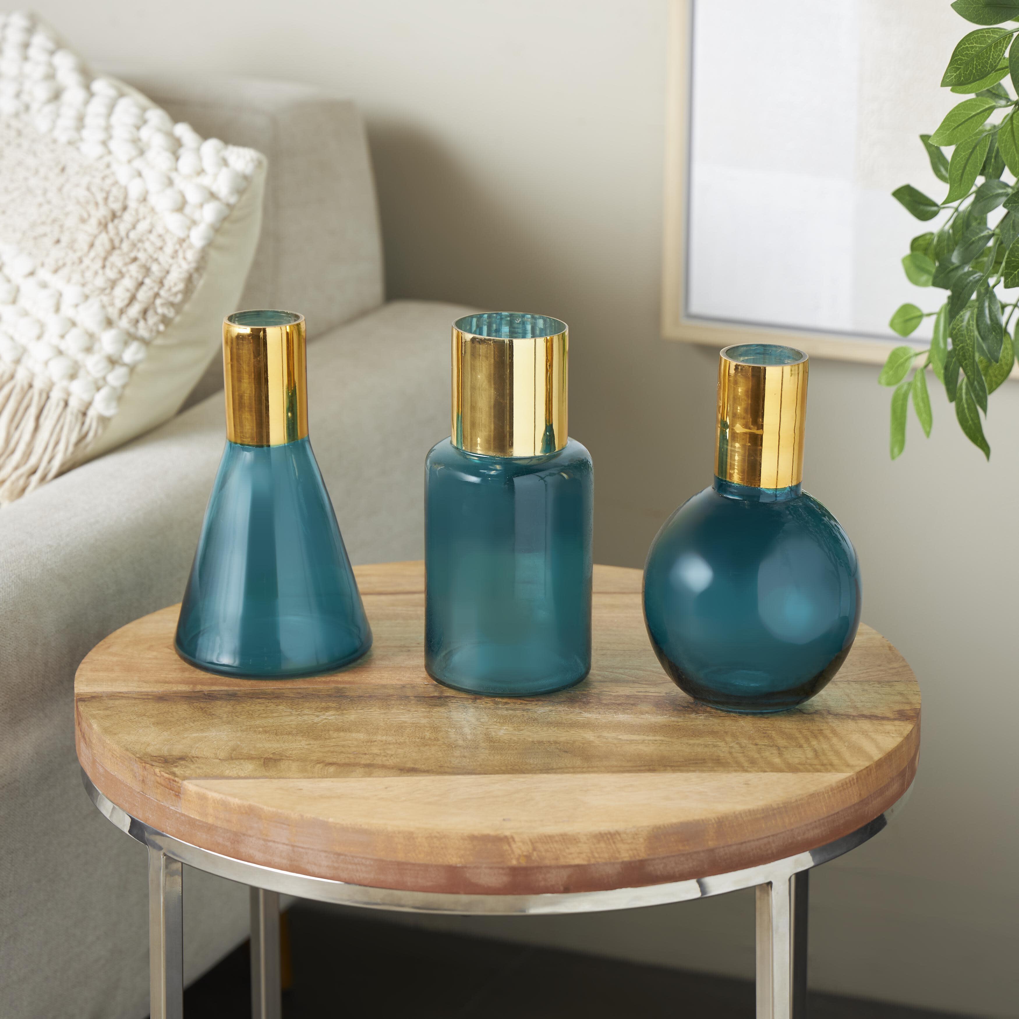 Bayberry Lane Handmade Tinted Vase (Set of 3), , large