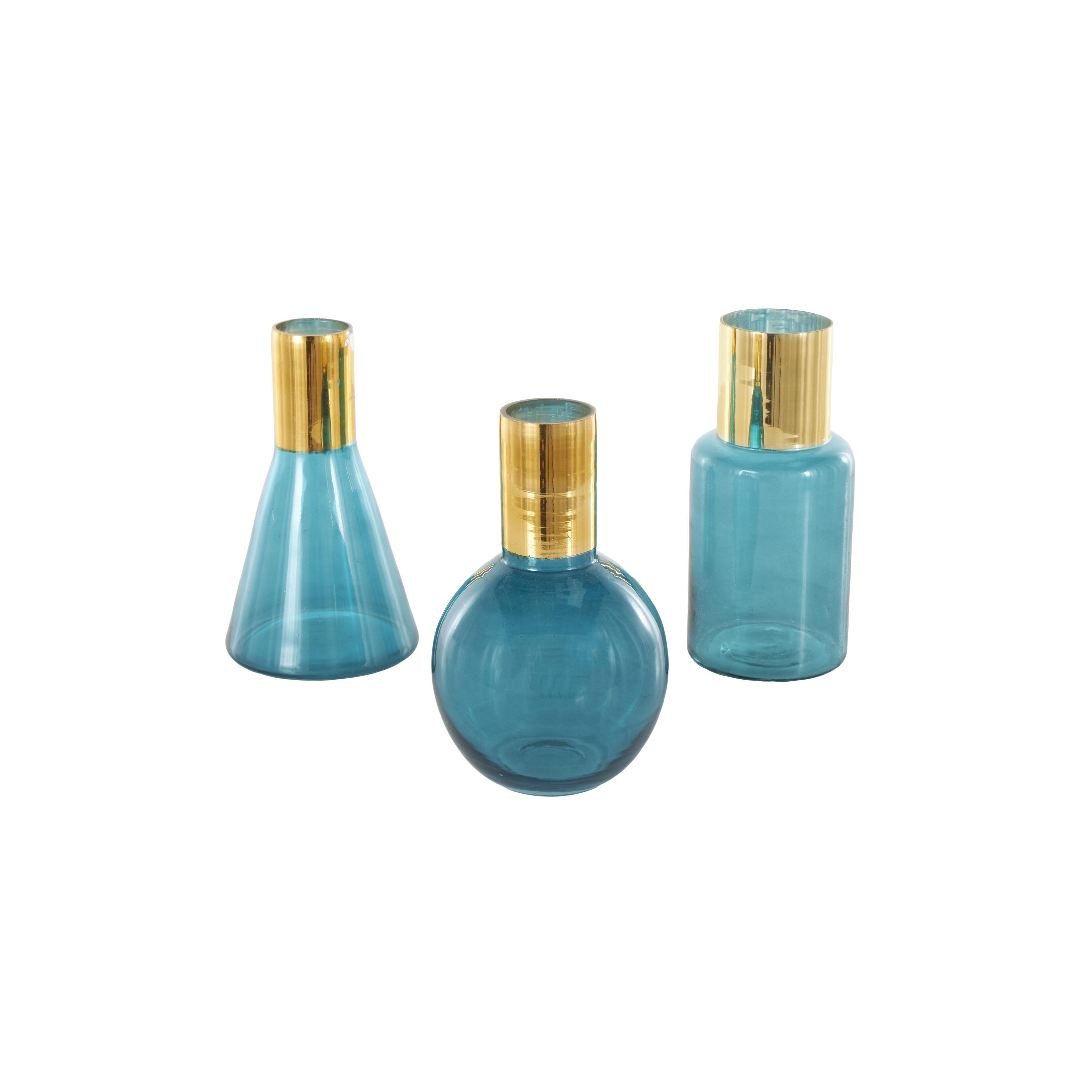 Bayberry Lane Handmade Tinted Vase (Set of 3), , large