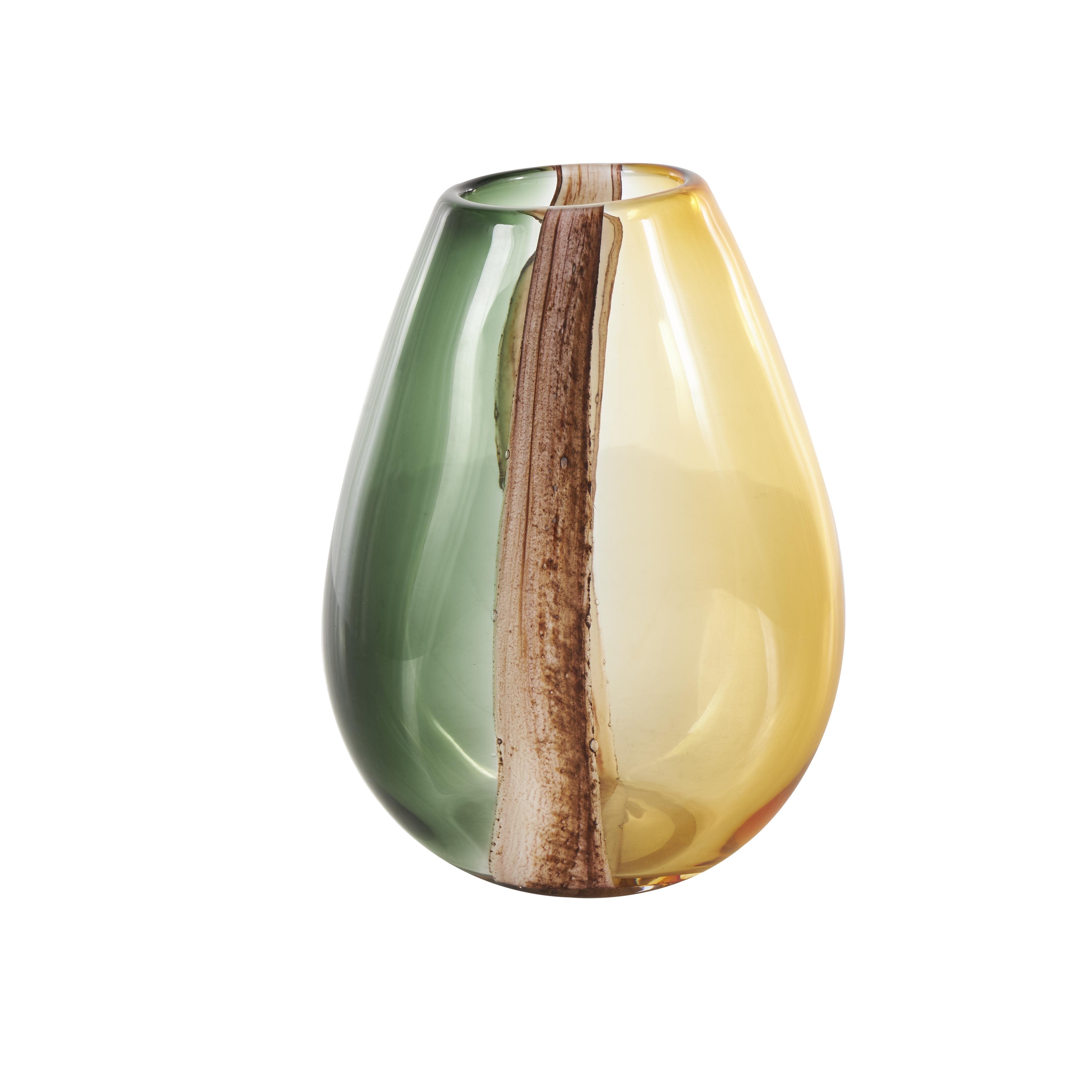 Bayberry Lane Striped Ombre Vase, , large