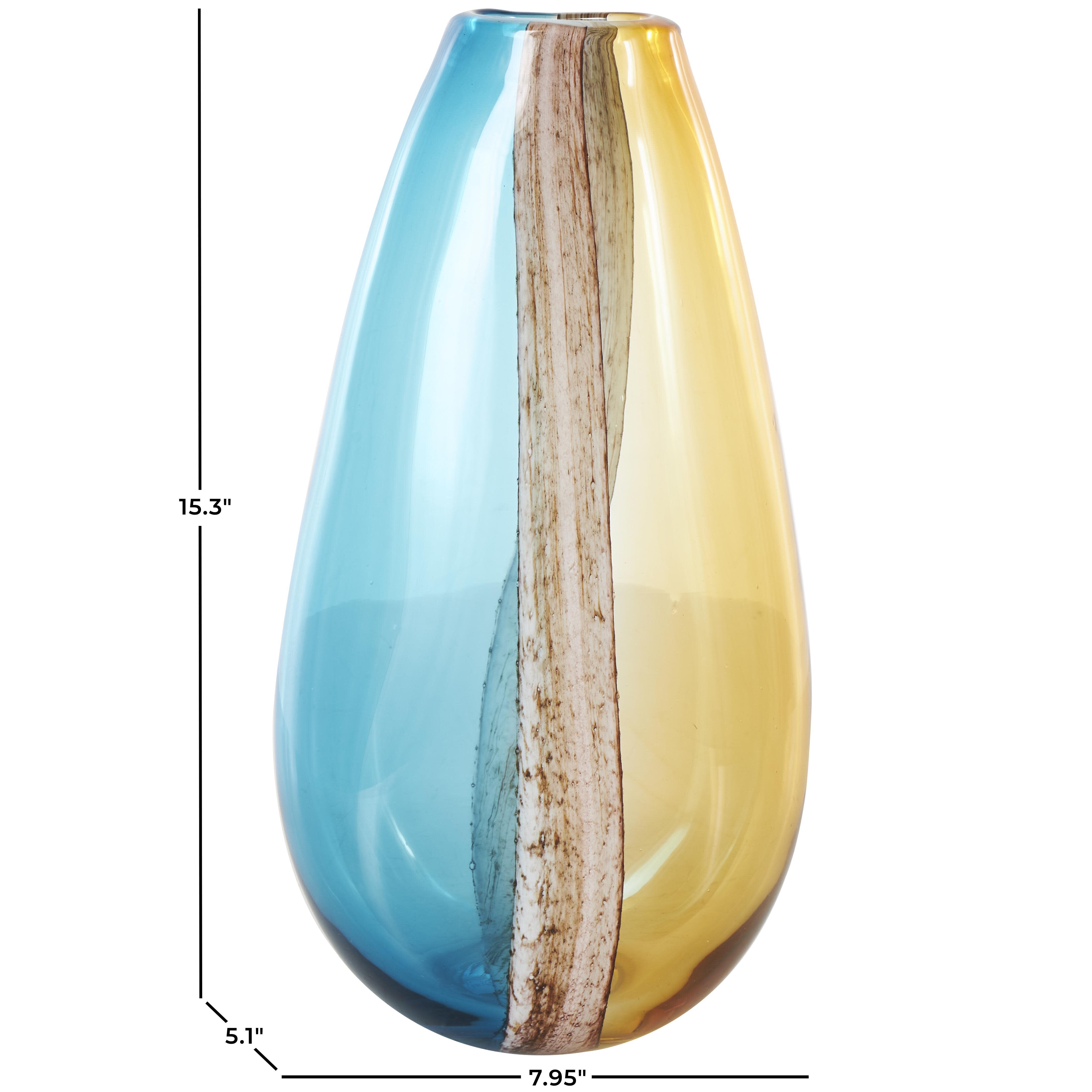 Bayberry Lane Tall Ombre Vase, , large