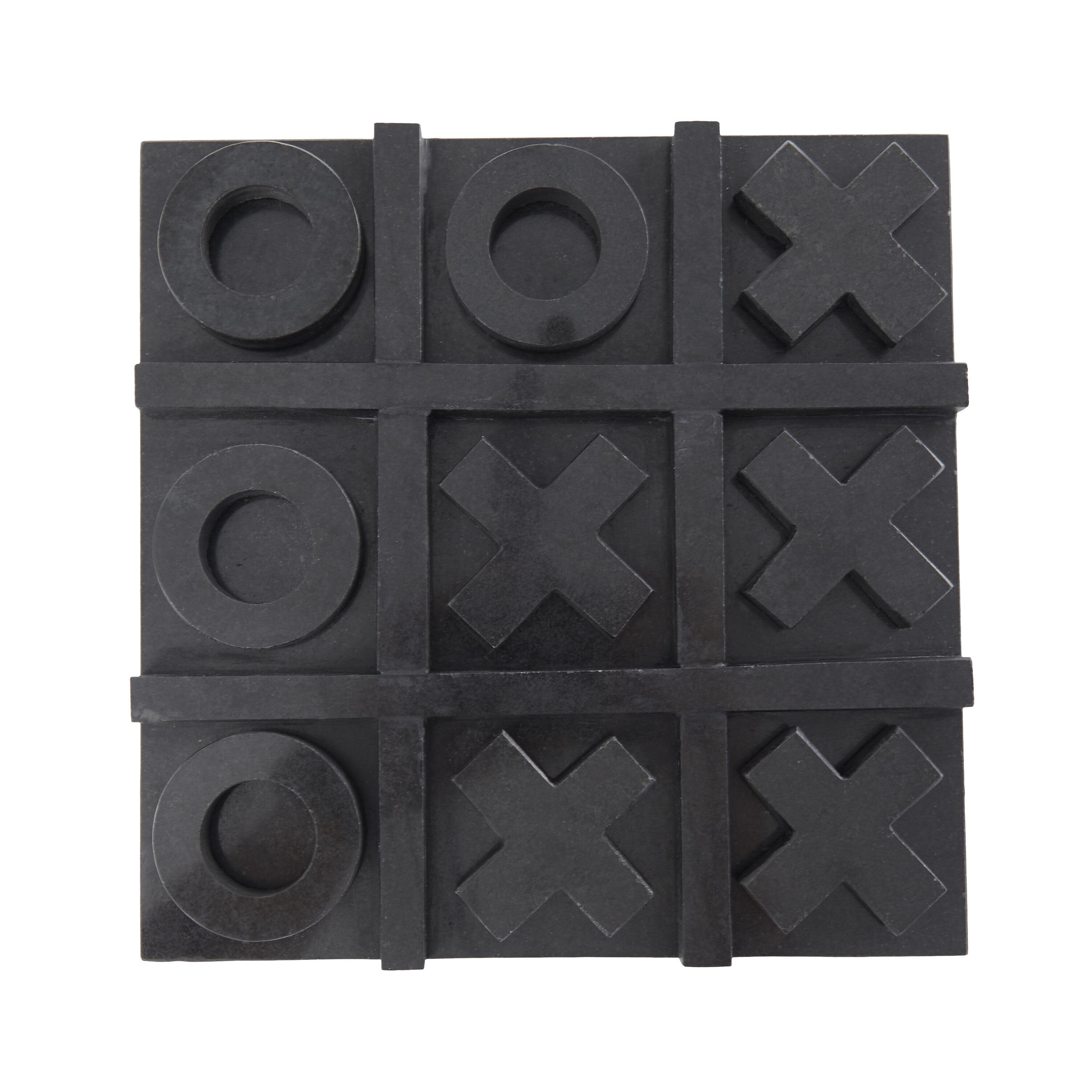 Bayberry Lane Tic Tac Toe Game Set, Black, large