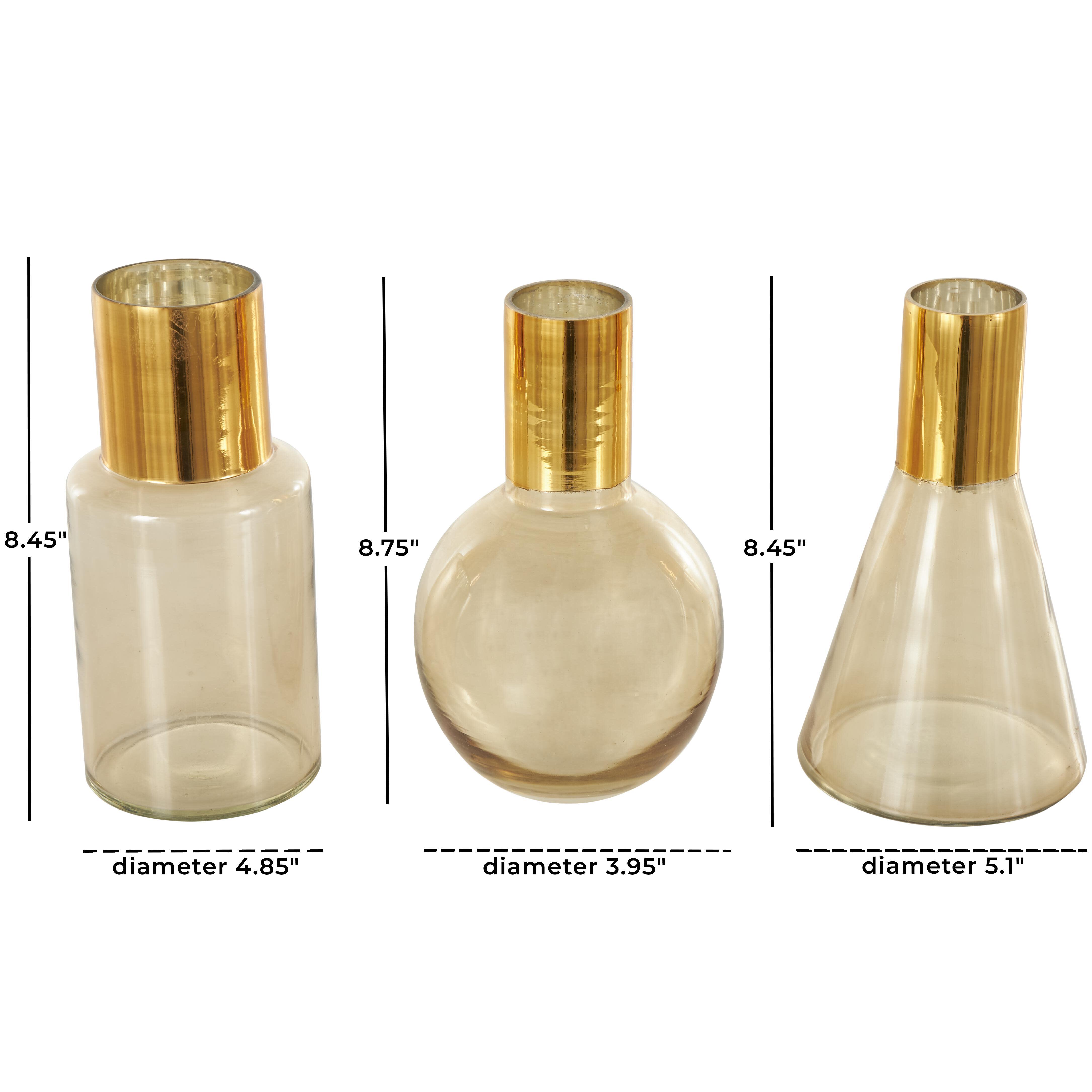 Bayberry Lane Tinted Vase (Set of 3), , large