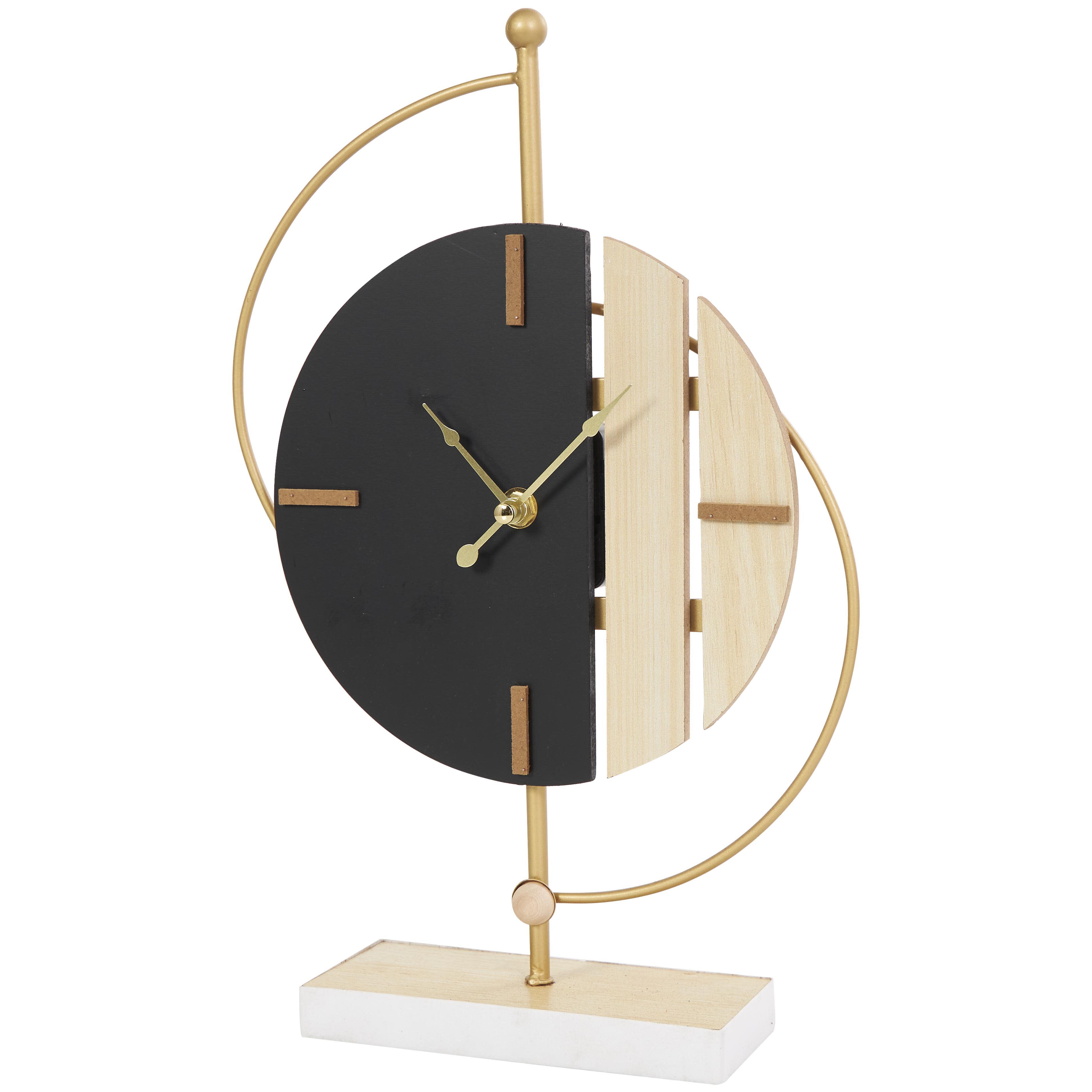 CosmoLiving by Cosmopolitan Two-Toned Clock, , large