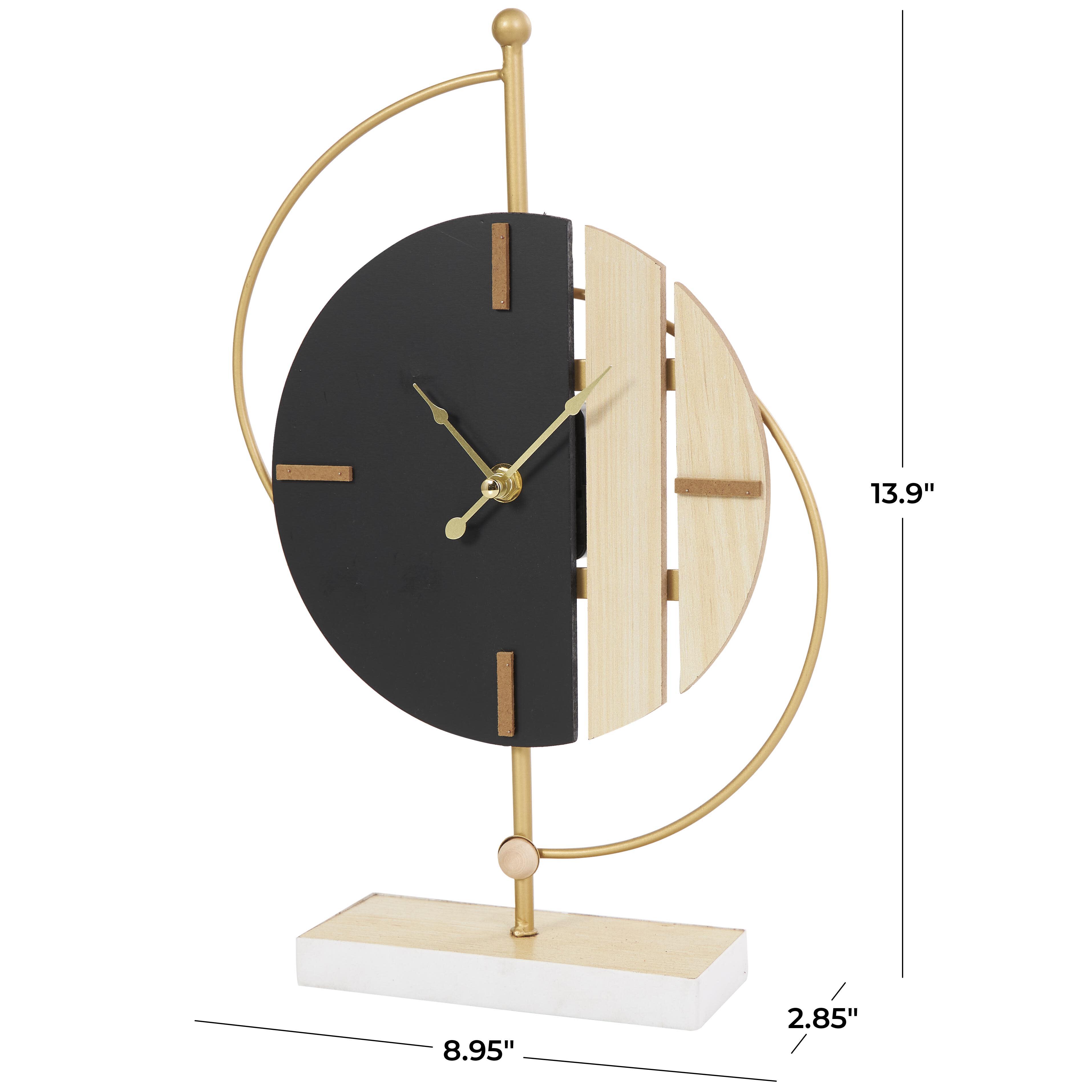 CosmoLiving by Cosmopolitan Two-Toned Clock, , large