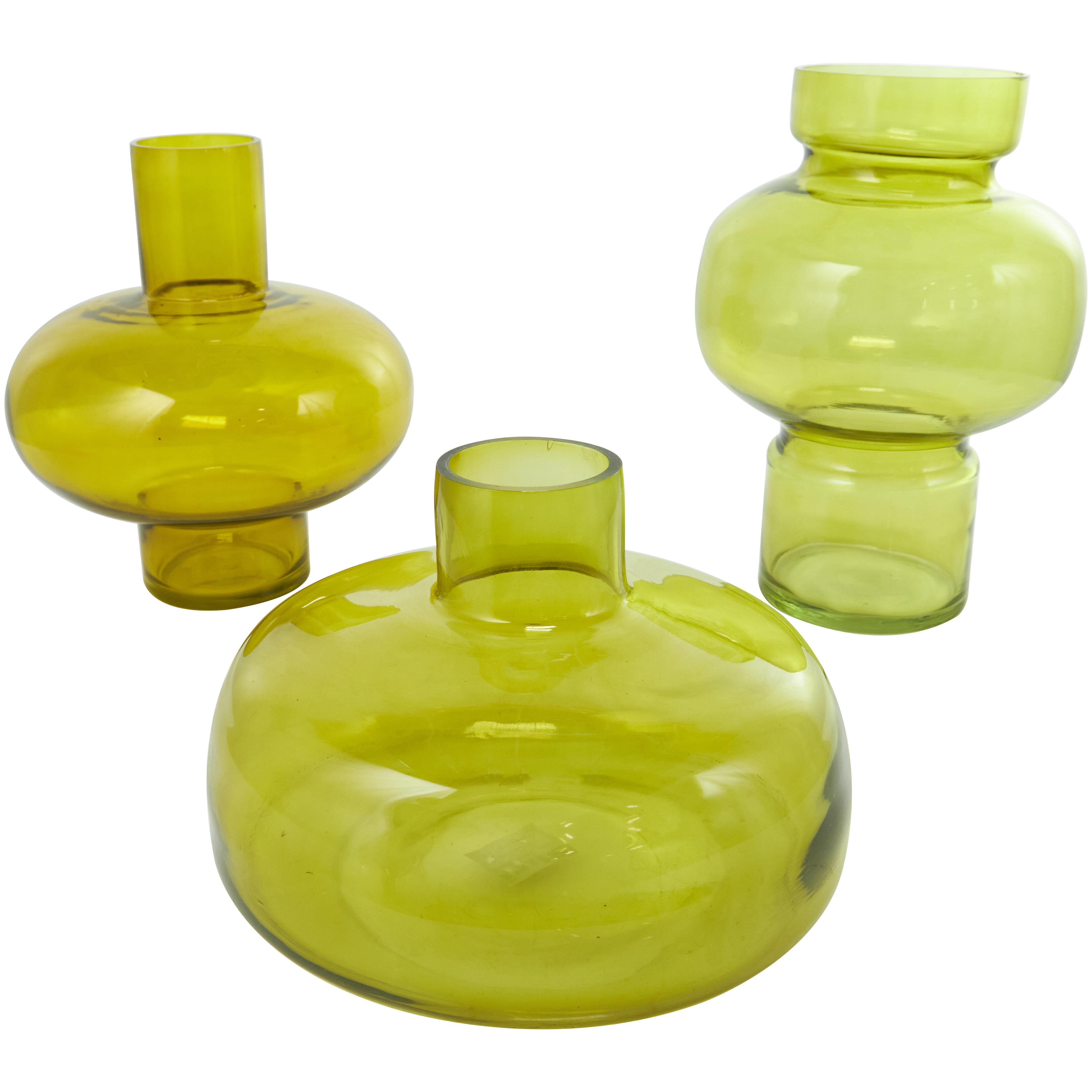 Bayberry Lane Vase (Set of 3), Green, large
