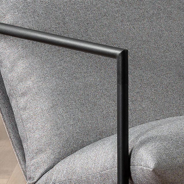 ZINUS Sling Accent Chair, Light Gray, large