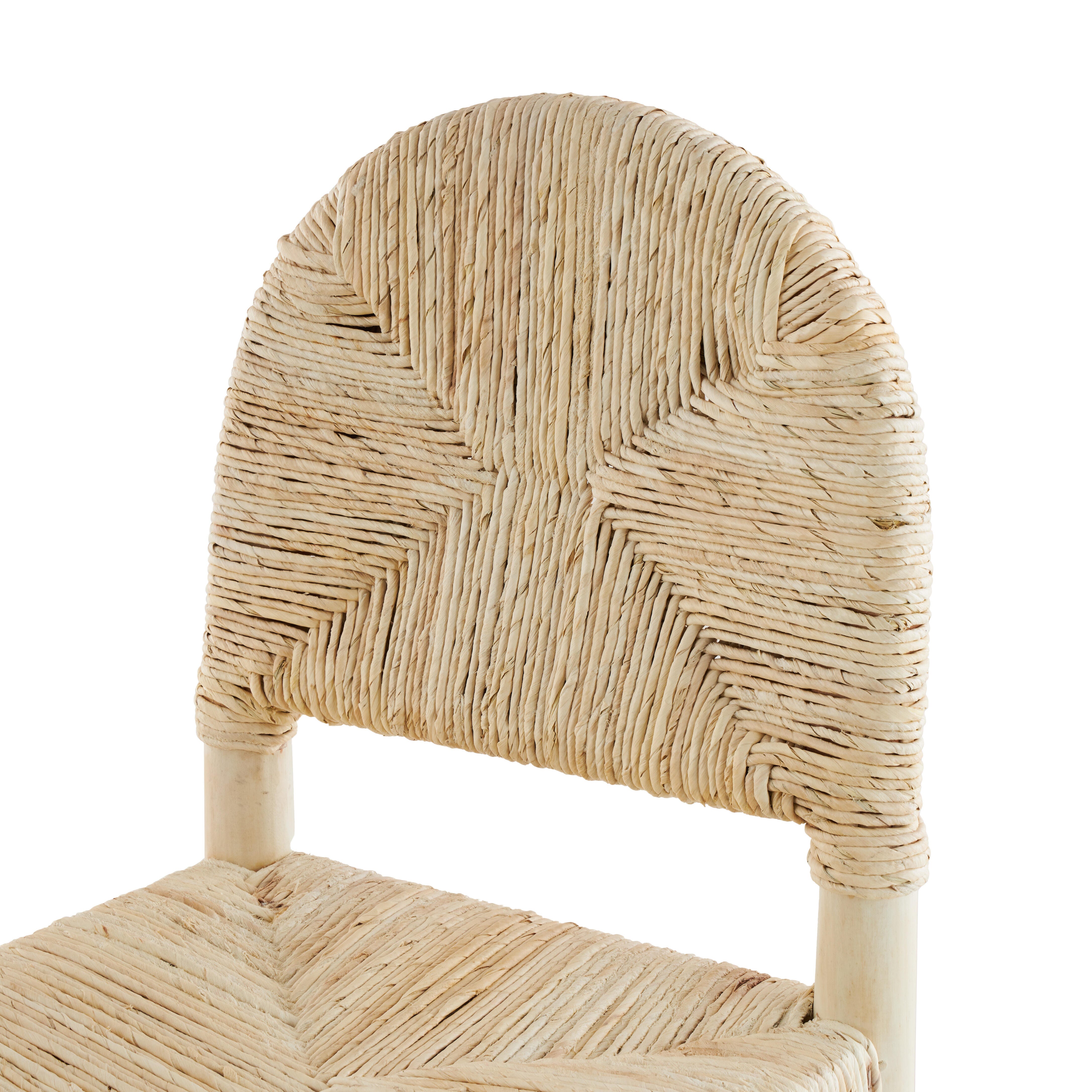 Bayberry Lane Handmade Art Deco Accent Chair (Set of 2), Cream, large