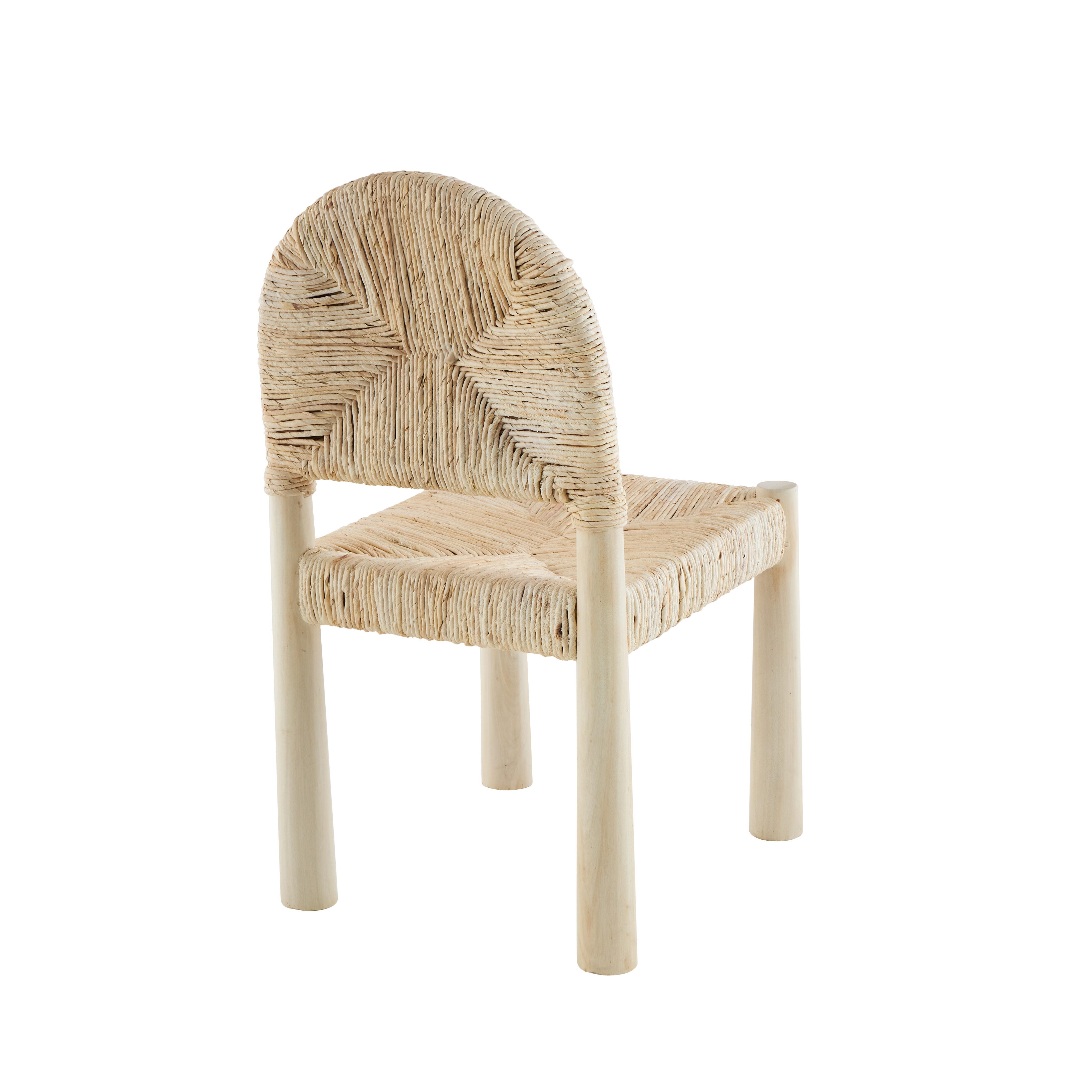 Bayberry Lane Handmade Art Deco Accent Chair (Set of 2), Cream, large
