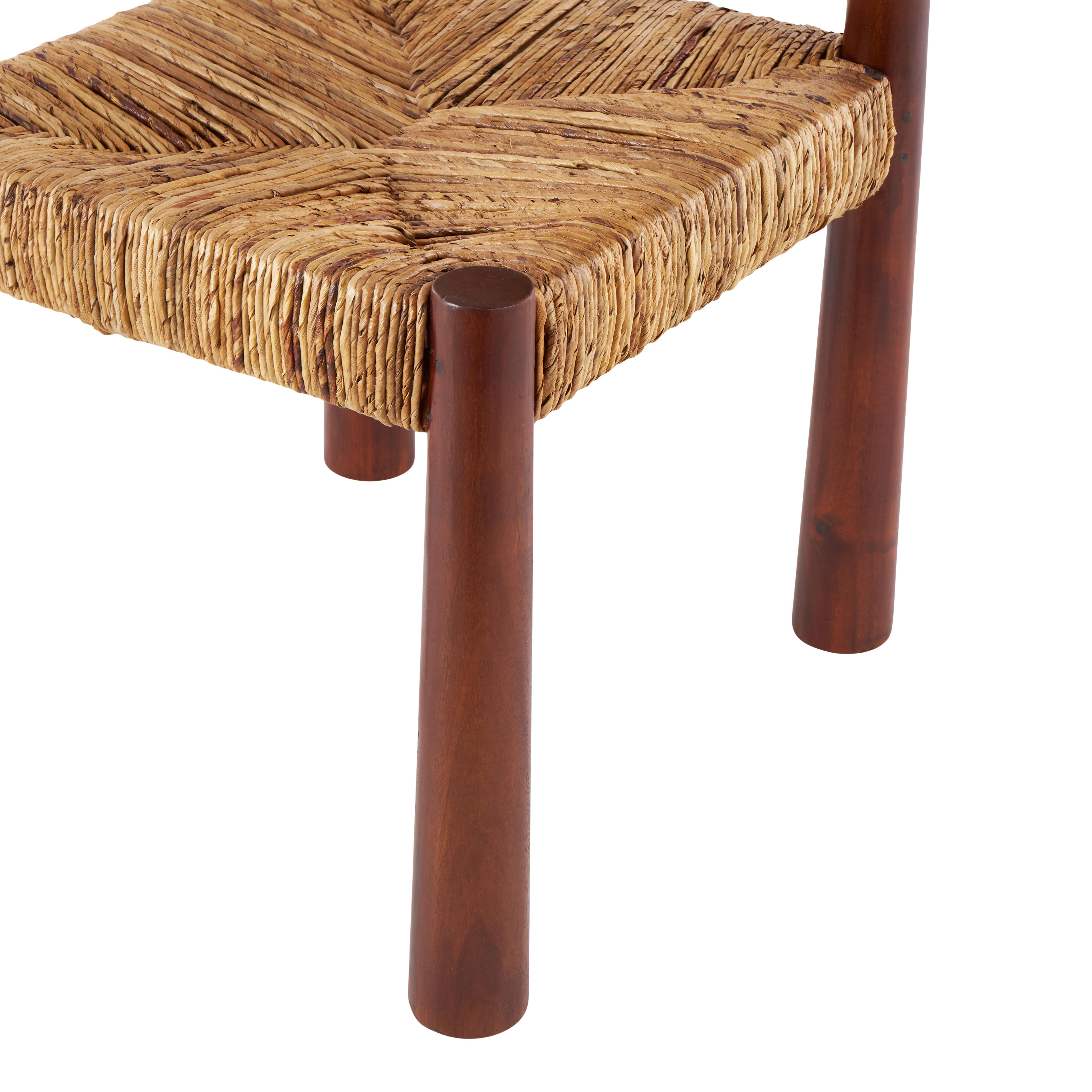Bayberry Lane Handmade Art Deco Accent Chair (Set of 2), Light Brown, large
