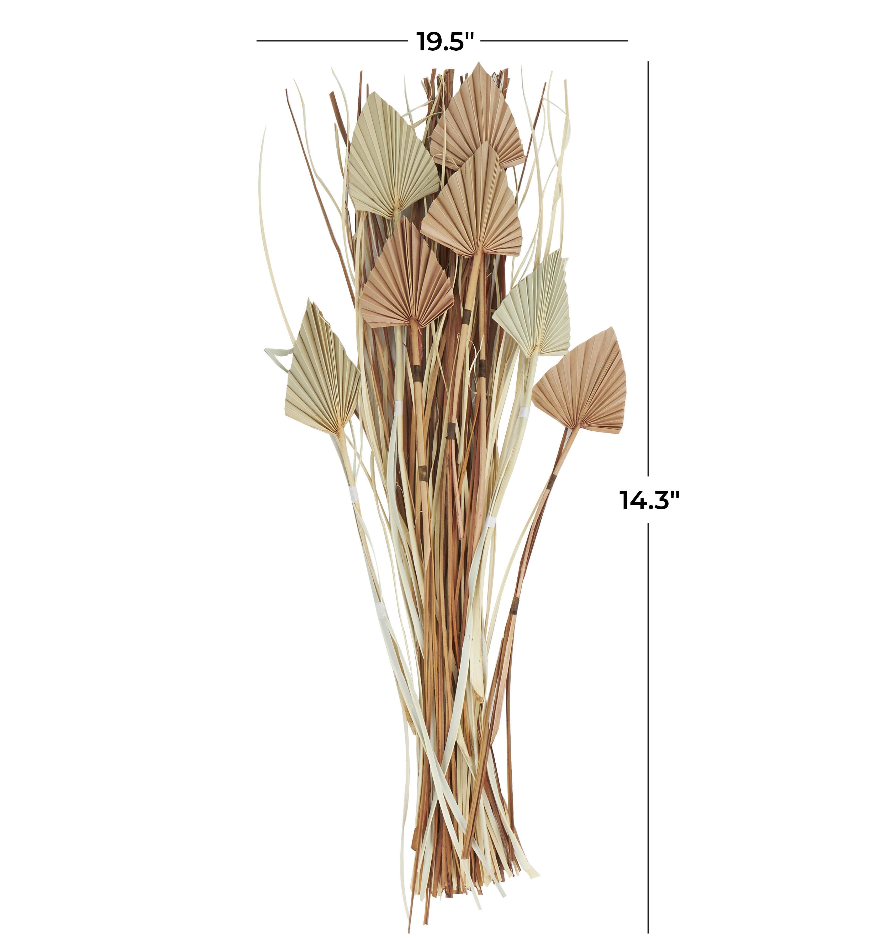 Bayberry Lane Dried Plant Palm Leaf Natural Foliage, , large