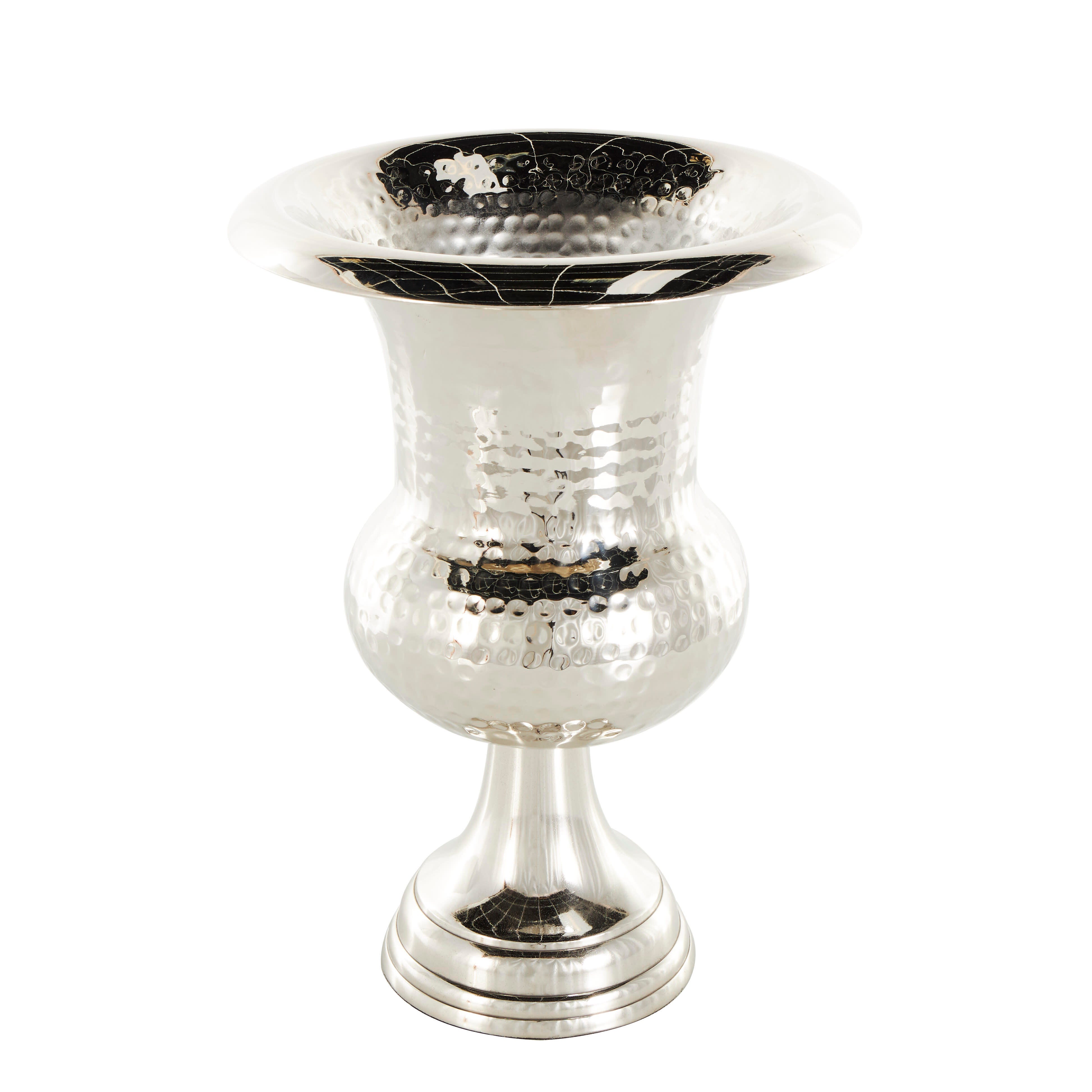 Bayberry Lane Goblet Hammered Vase, , large