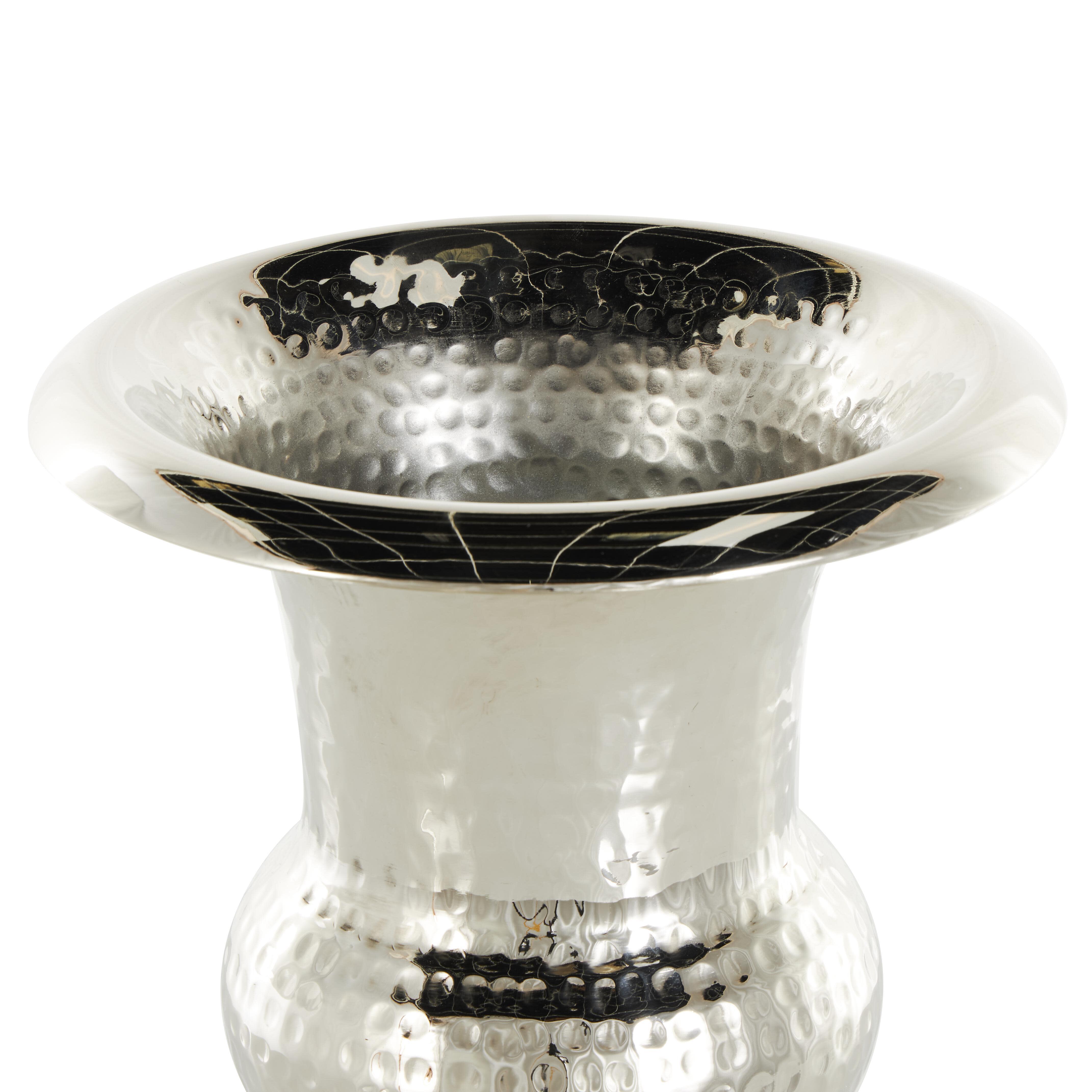 Bayberry Lane Goblet Hammered Vase, , large