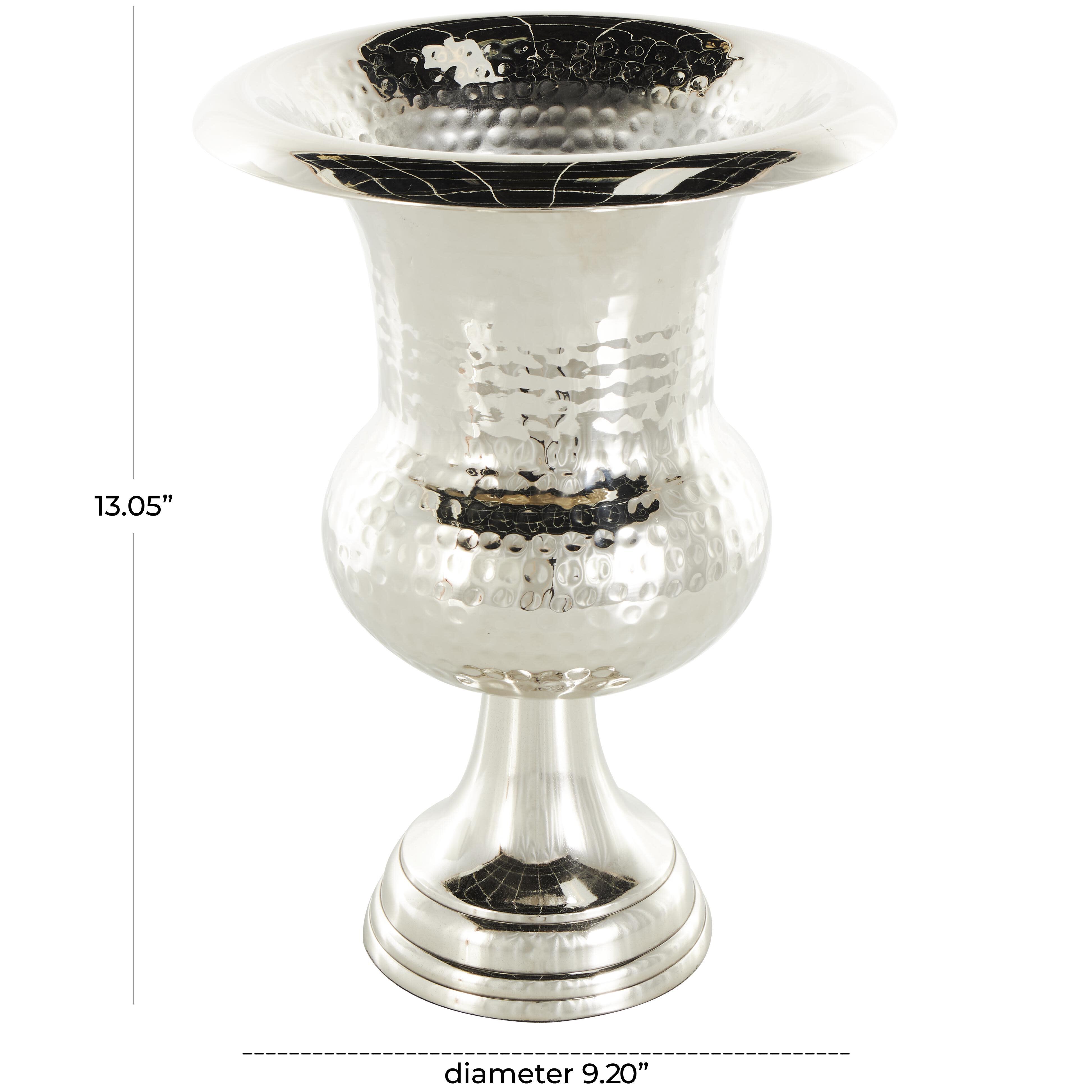 Bayberry Lane Goblet Hammered Vase, , large