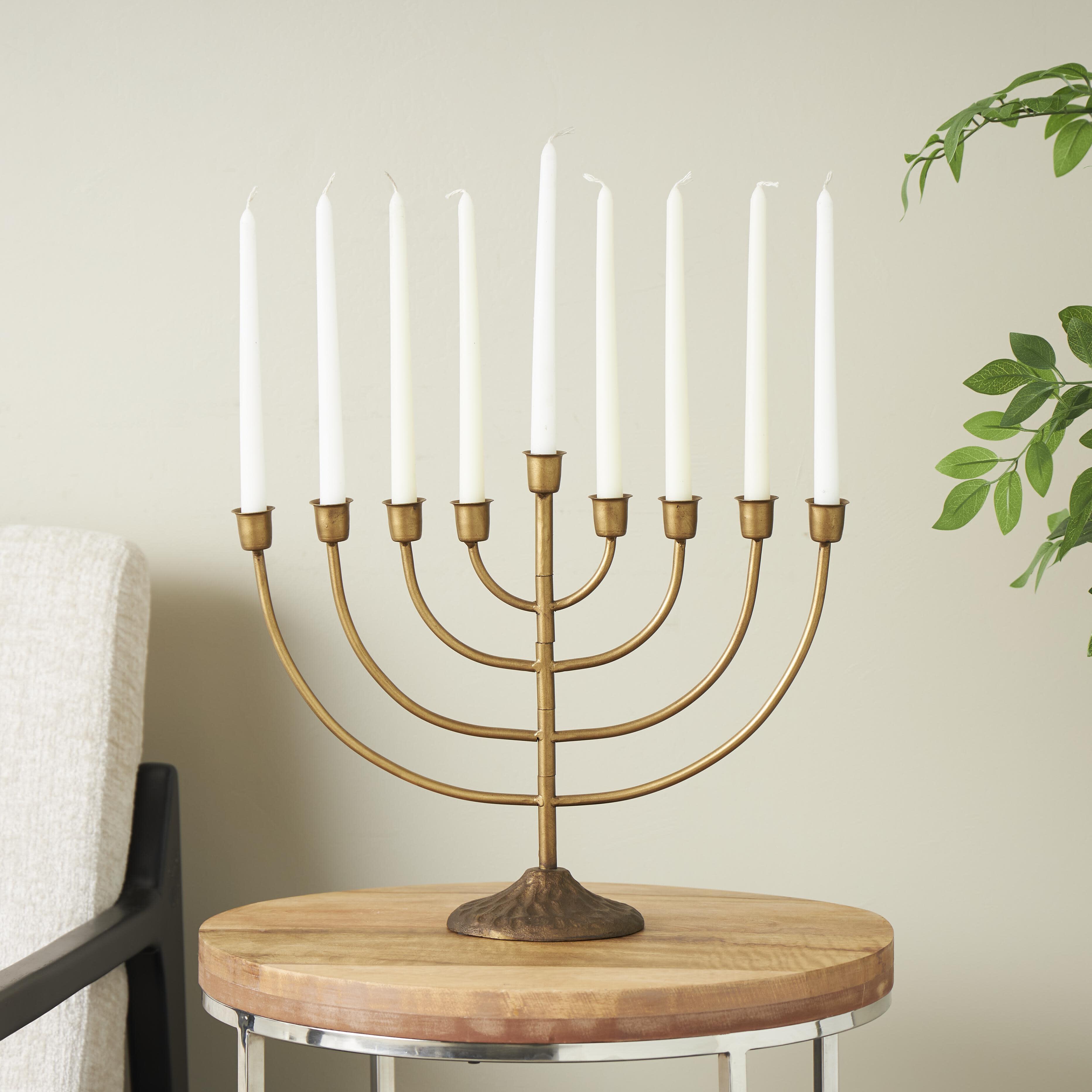 Bayberry Lane Layered Arch Candelabra with Textured Base, , rollover
