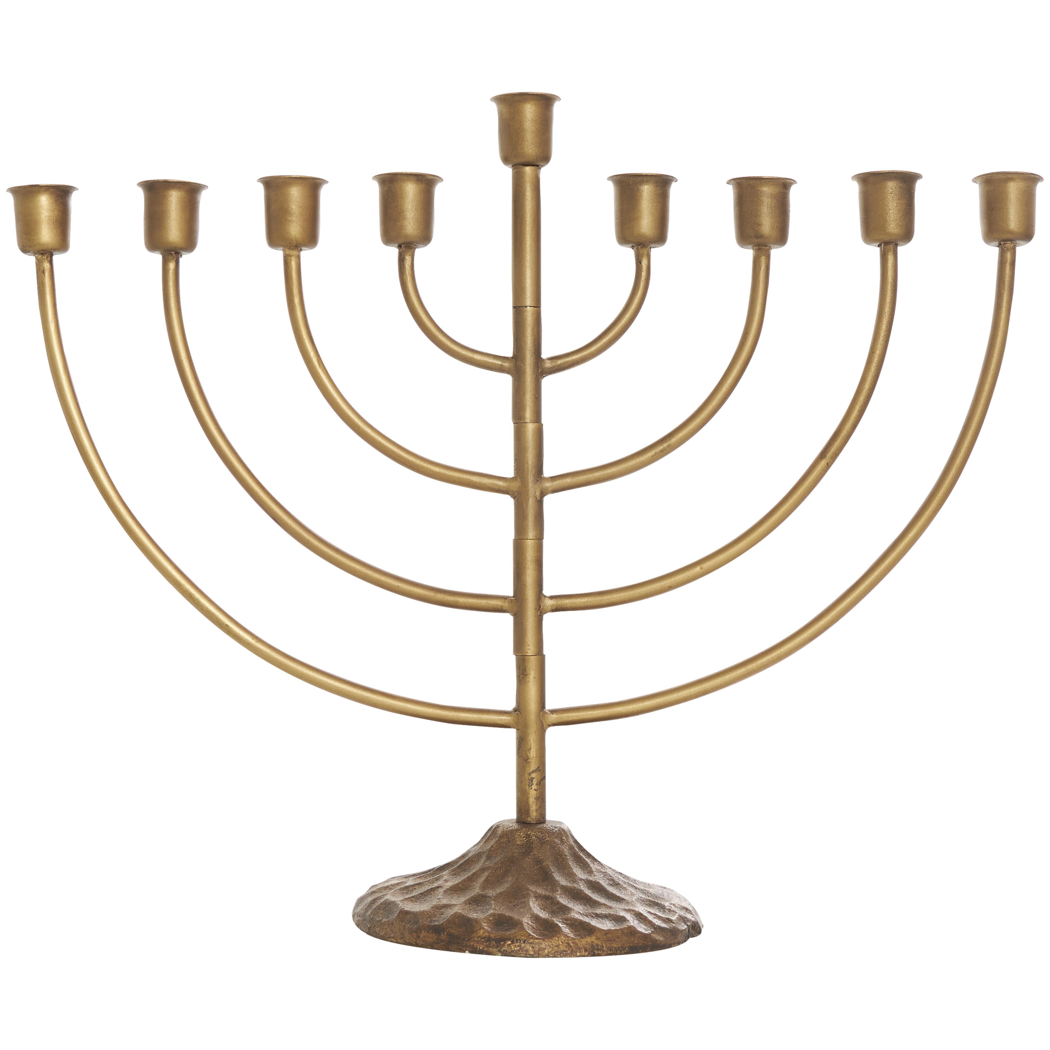 Bayberry Lane Layered Arch Candelabra with Textured Base, , large