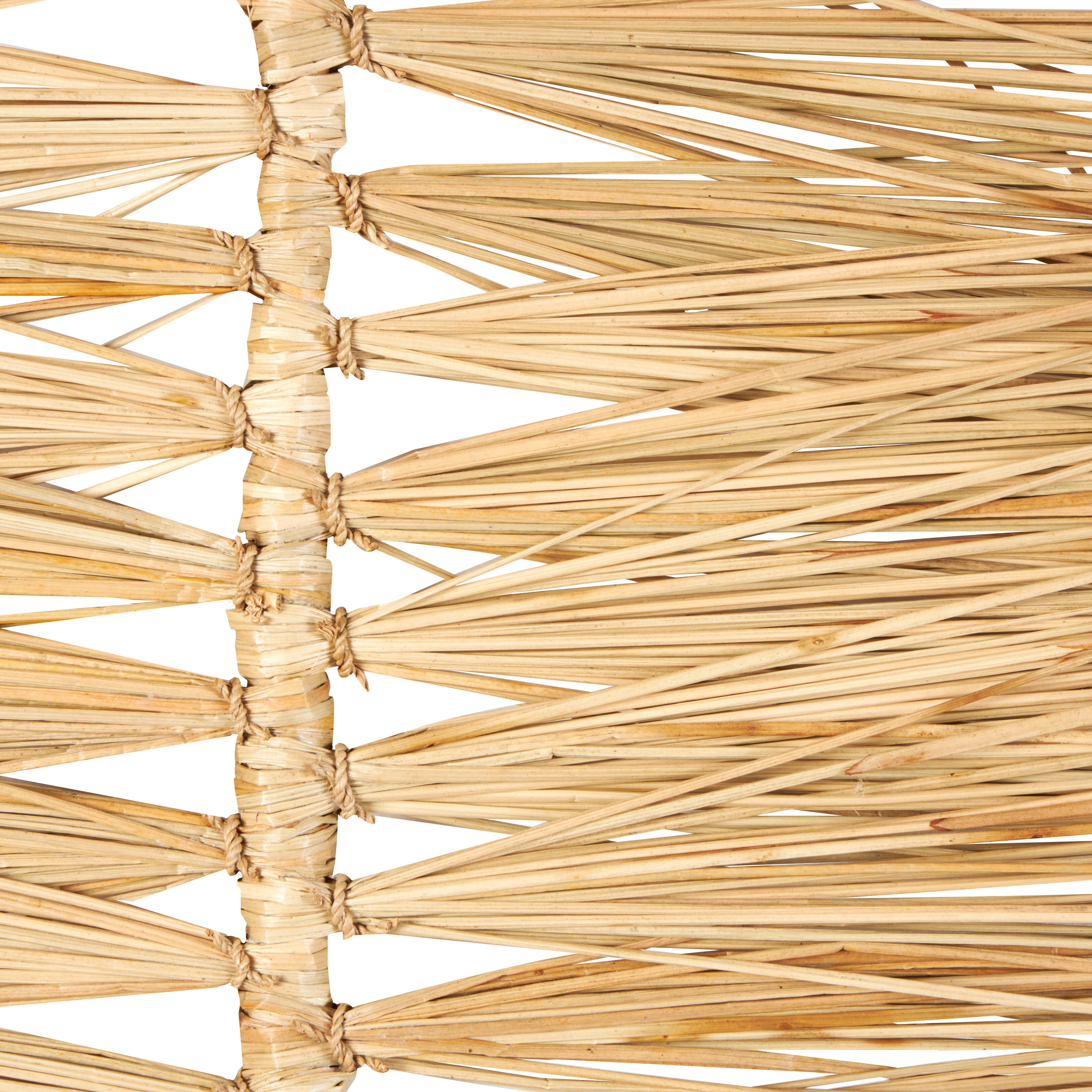 Bayberry Lane Bamboo Leaf Handmade Tassel Natural Foliage Set of 3, , large