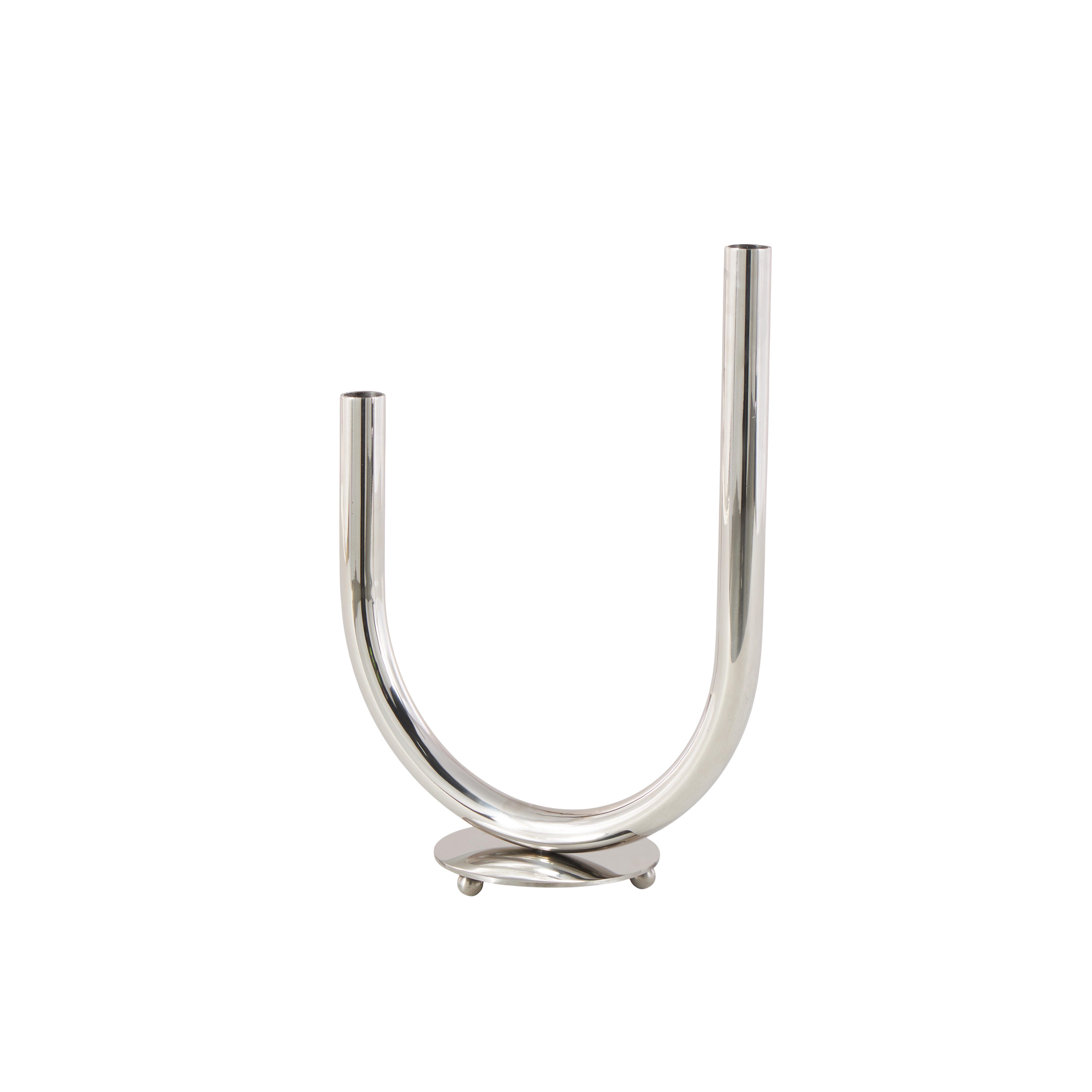 Bayberry Lane Abstract U-Shaped Candelabra, , large