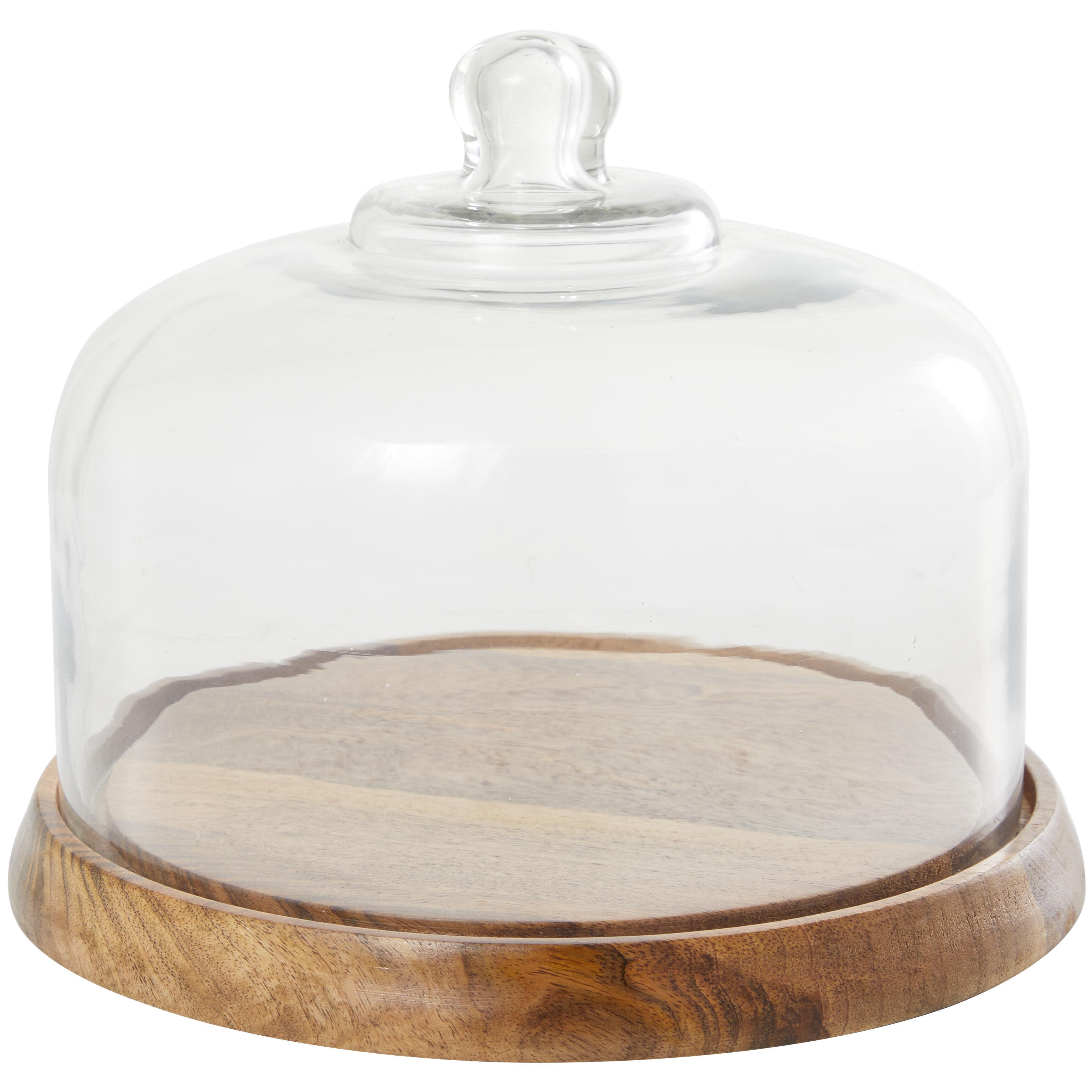 Bayberry Lane Cake Stand with Glass Cloche, , large