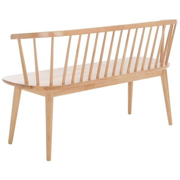 Safavieh Blanchard Spindle Bench, , large