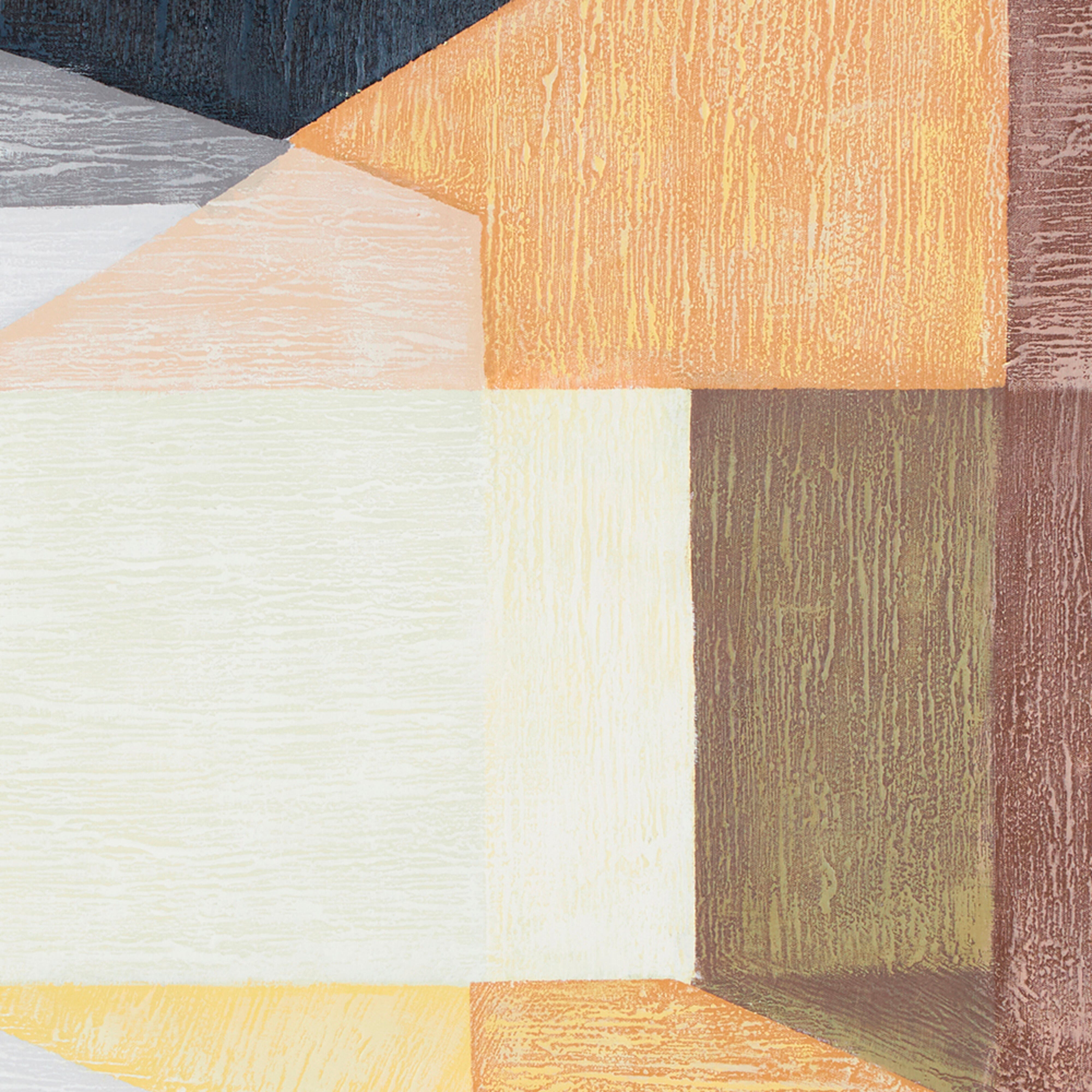 Bayberry Lane Colorblock Abstract Framed Wall Art 30" x 39", , swatch
