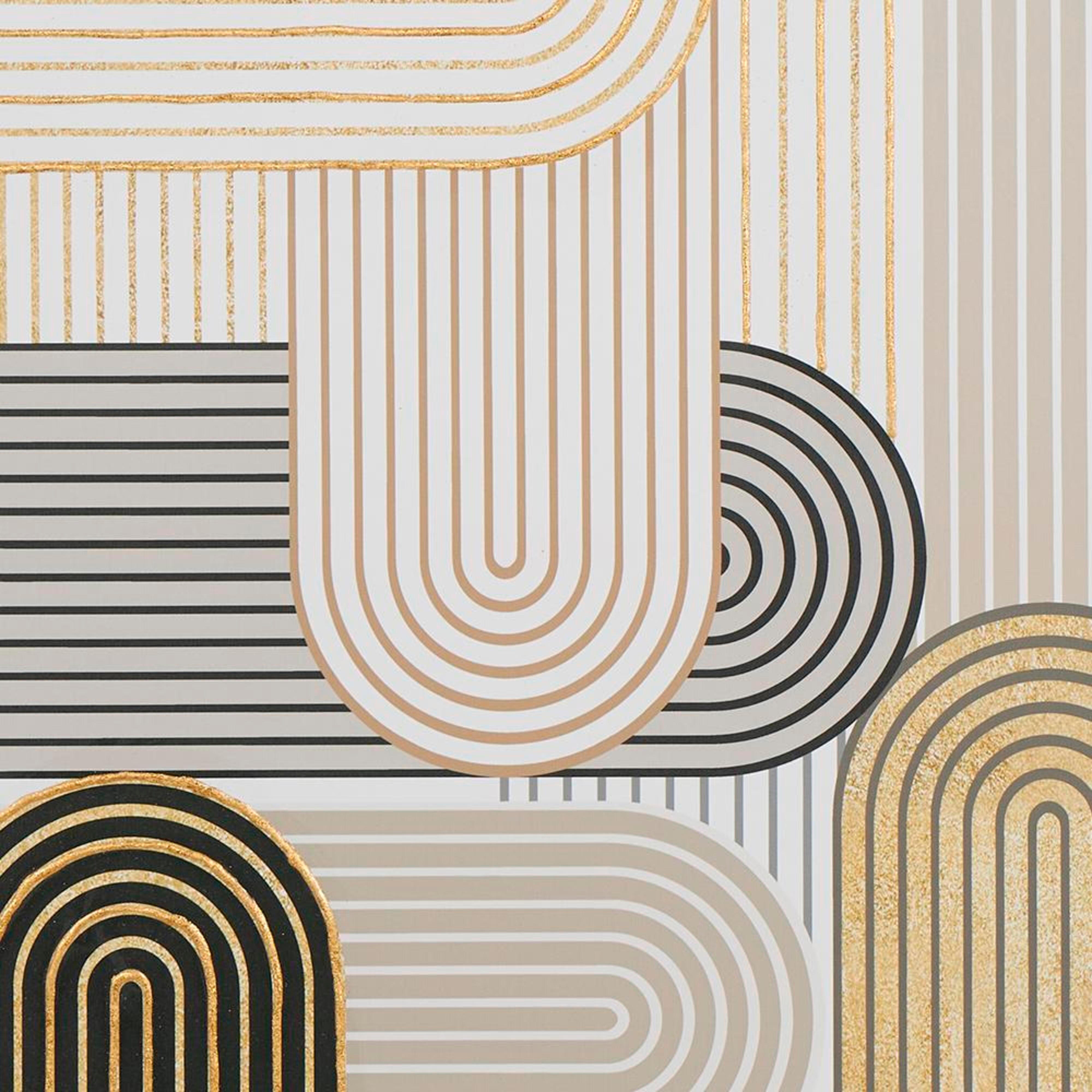 The Novogratz Arched Abstract Framed Wall Art 24" x 32", , swatch