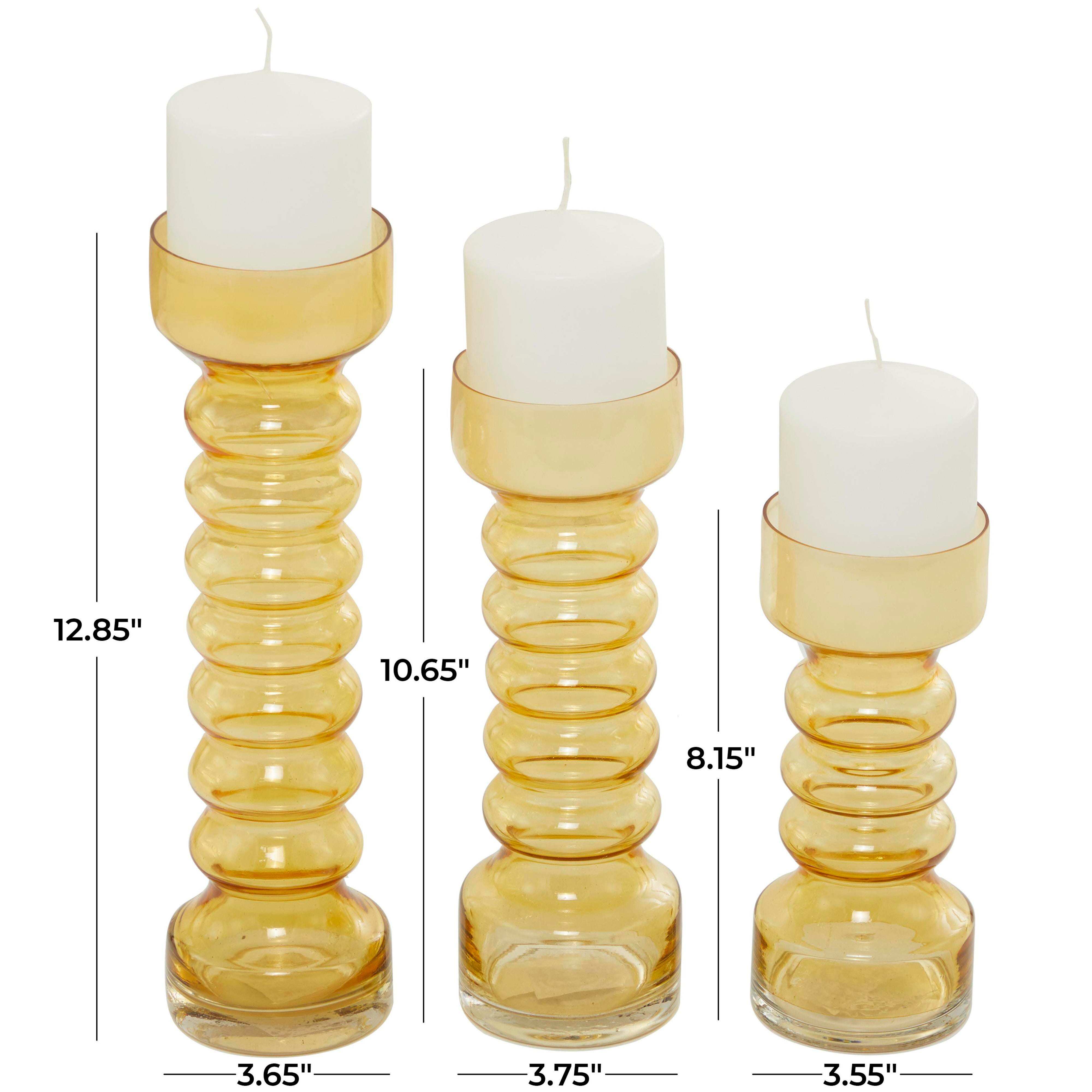Bayberry Lane Bubble Pillar Candle Holder (Set of 3), , large