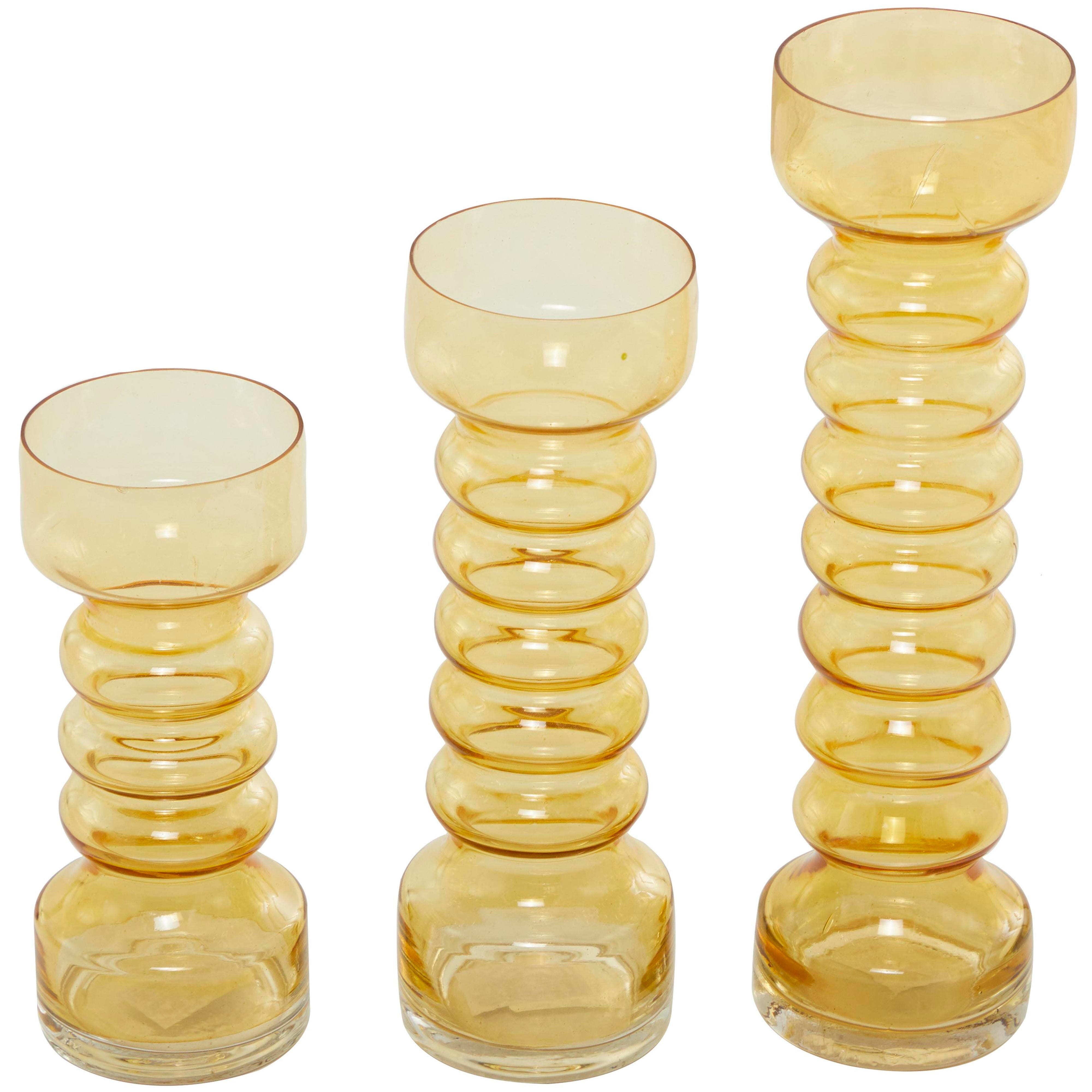 Bayberry Lane Bubble Pillar Candle Holder (Set of 3), , large