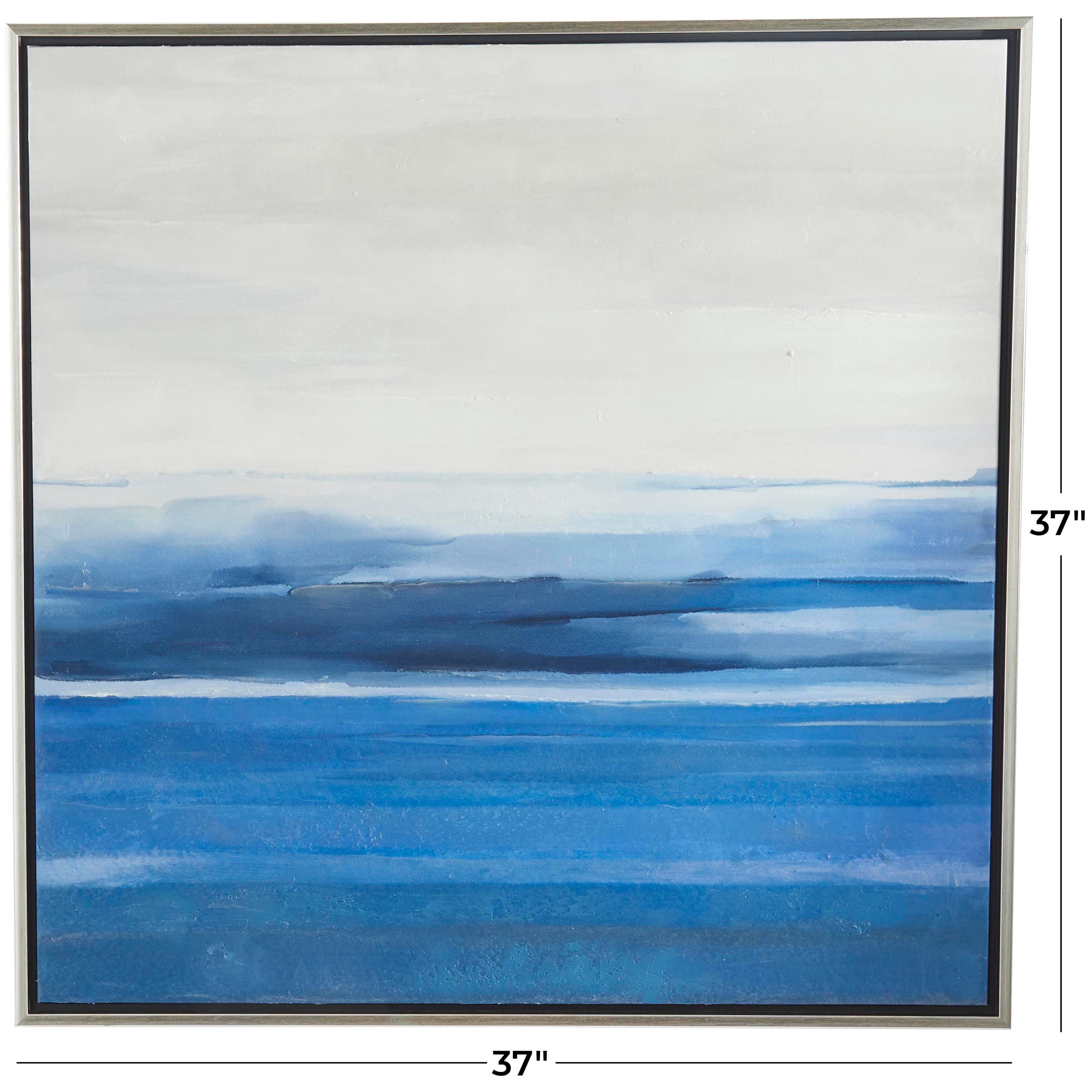 Bayberry Lane Landscape Framed Wall Art 37" x 37", , large