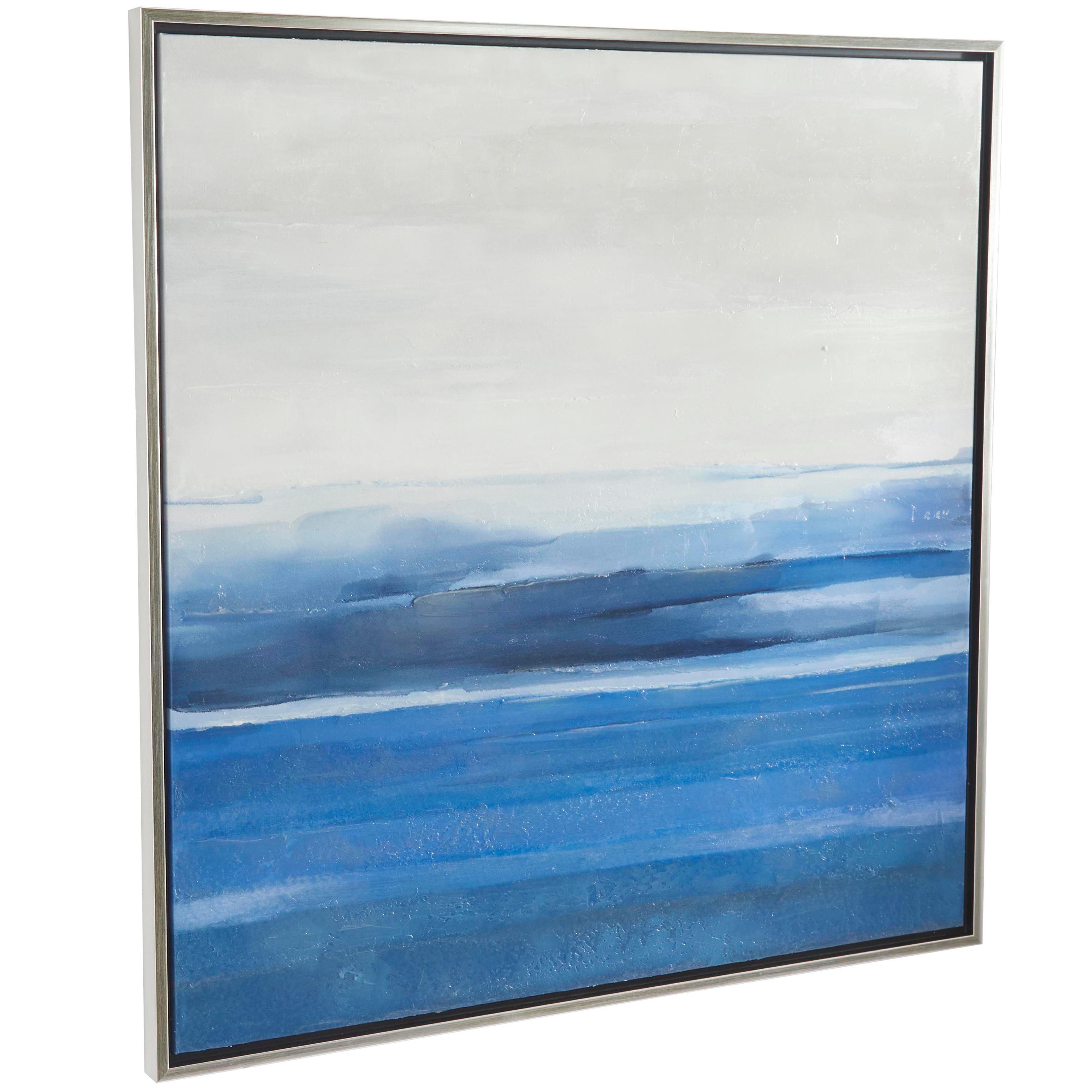 Bayberry Lane Landscape Framed Wall Art 37" x 37", , large