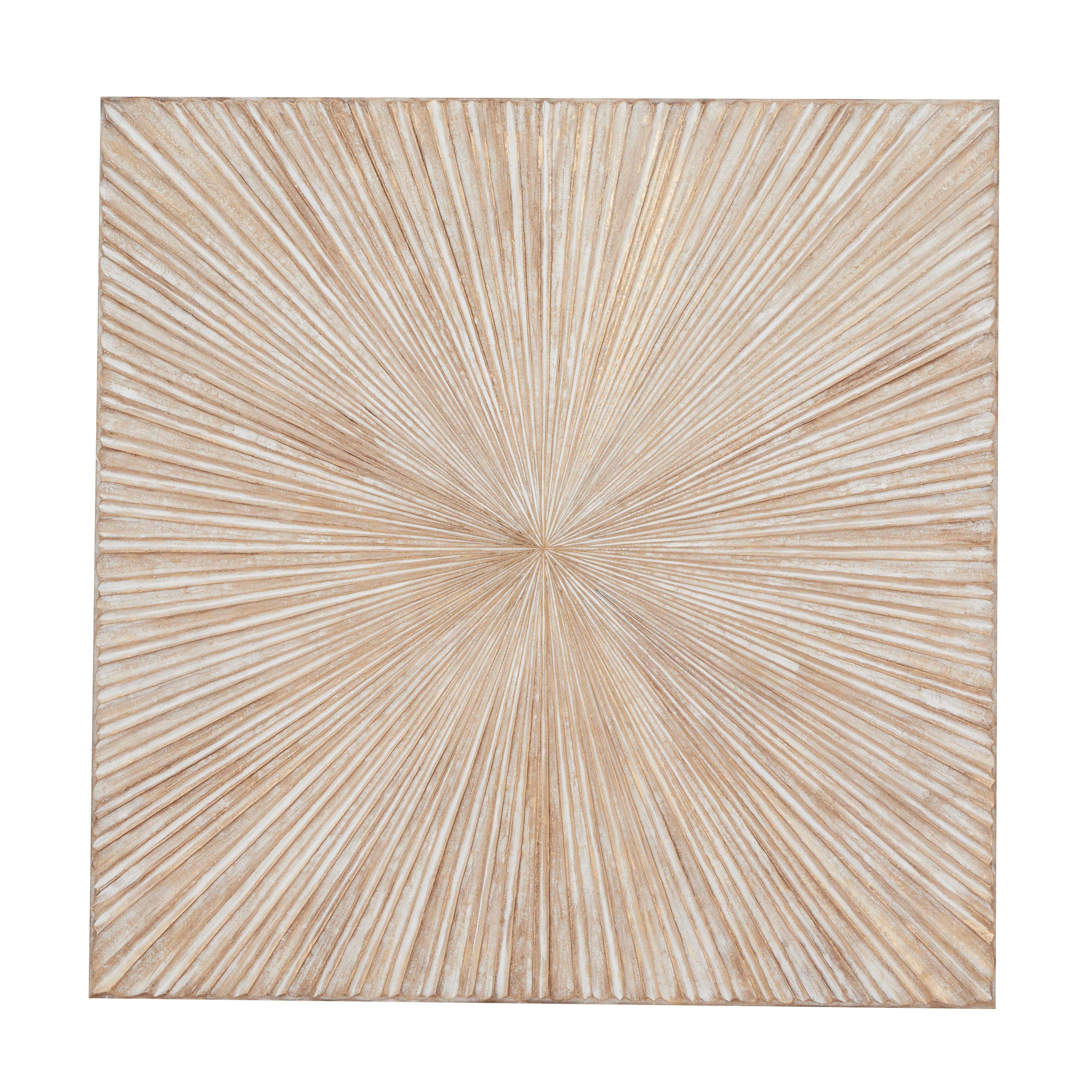 Bayberry Lane Handmade Carved Starburst Wall D&Atilde;&copy;cor, , large