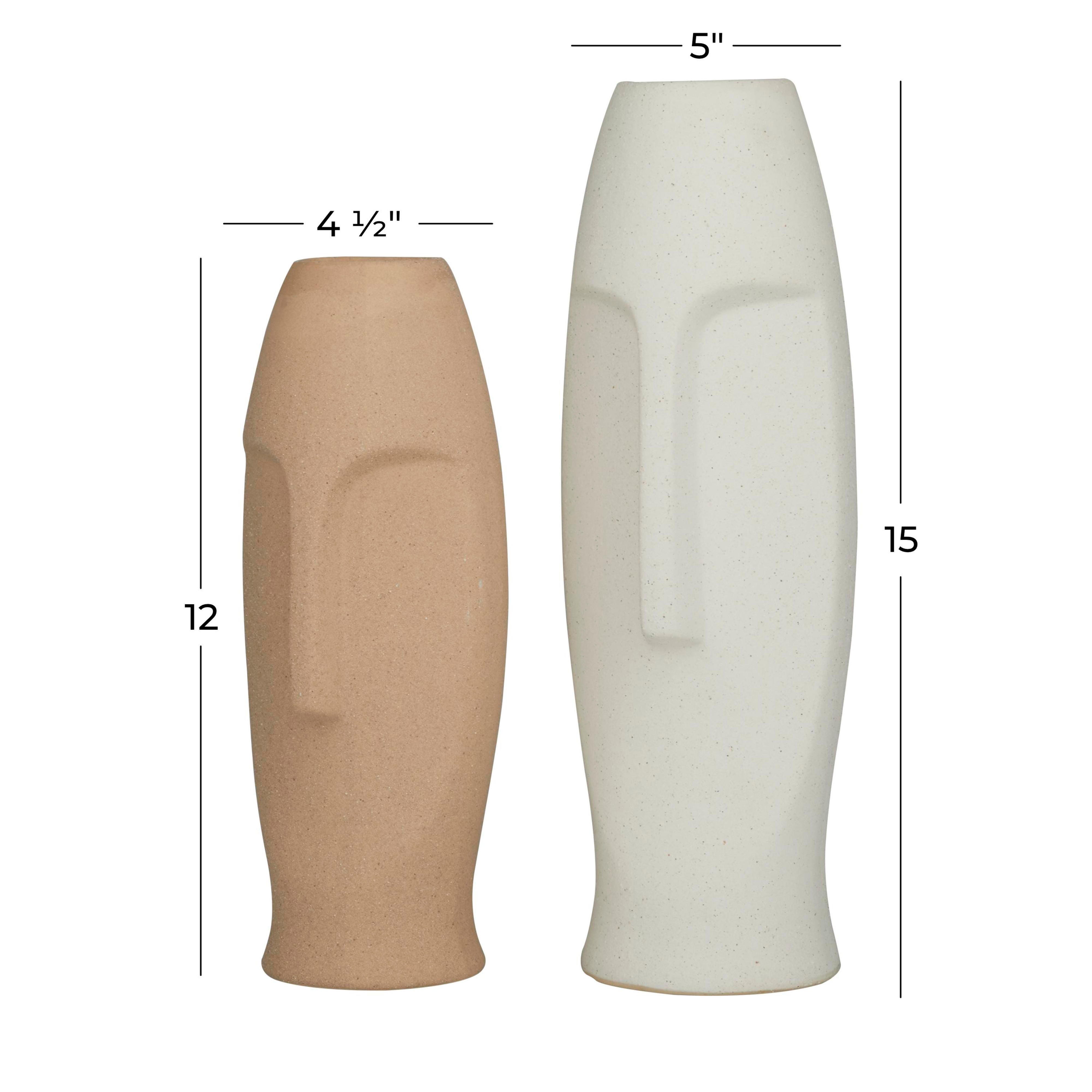 Bayberry Lane Easter Island Head Vase (Set of 2), , large