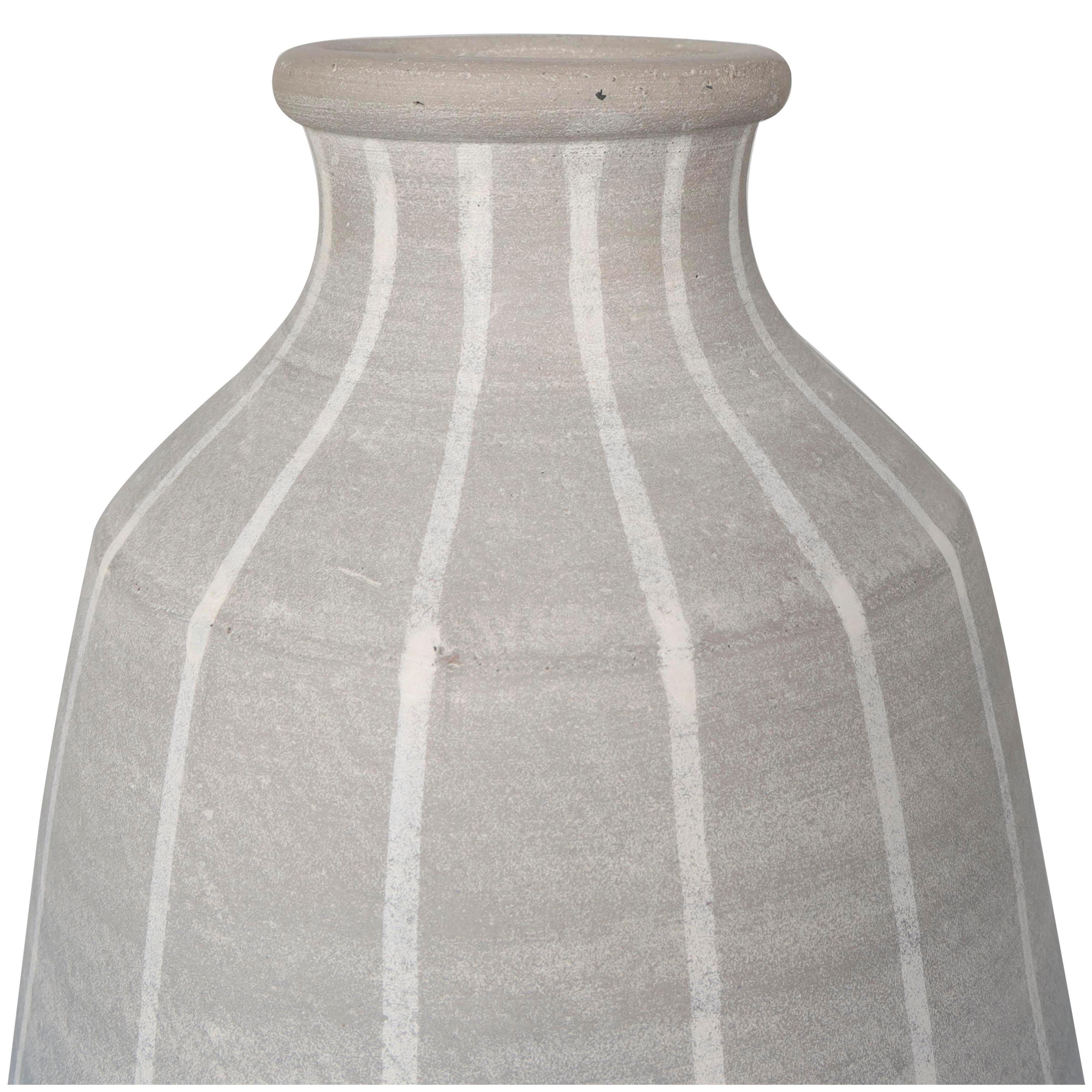 Bayberry Lane Abstract Ombre Drip Vase, Blue, large