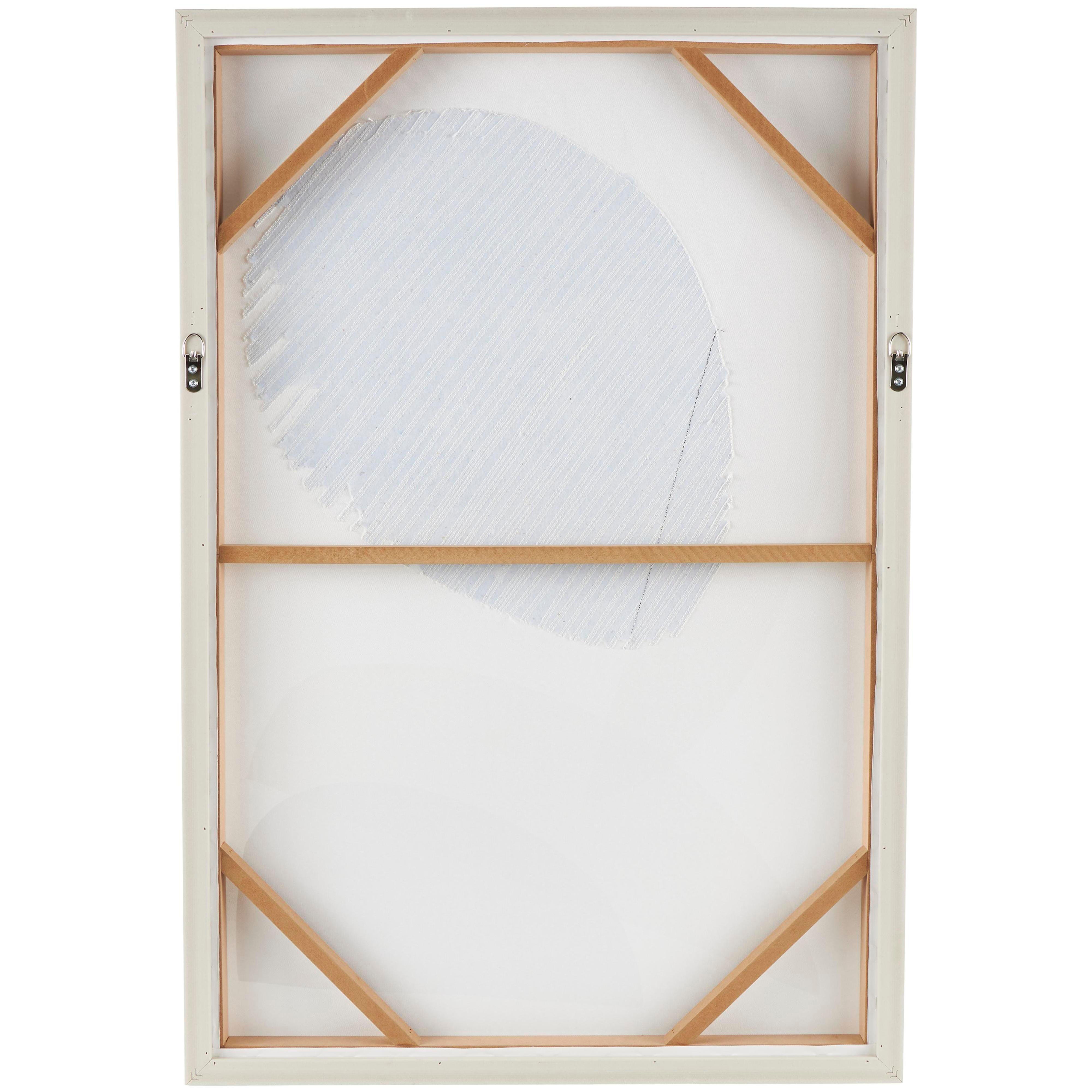 Bayberry Lane Abstract Overlapping Shapes Framed Wall Art 25" x 37 ", , large