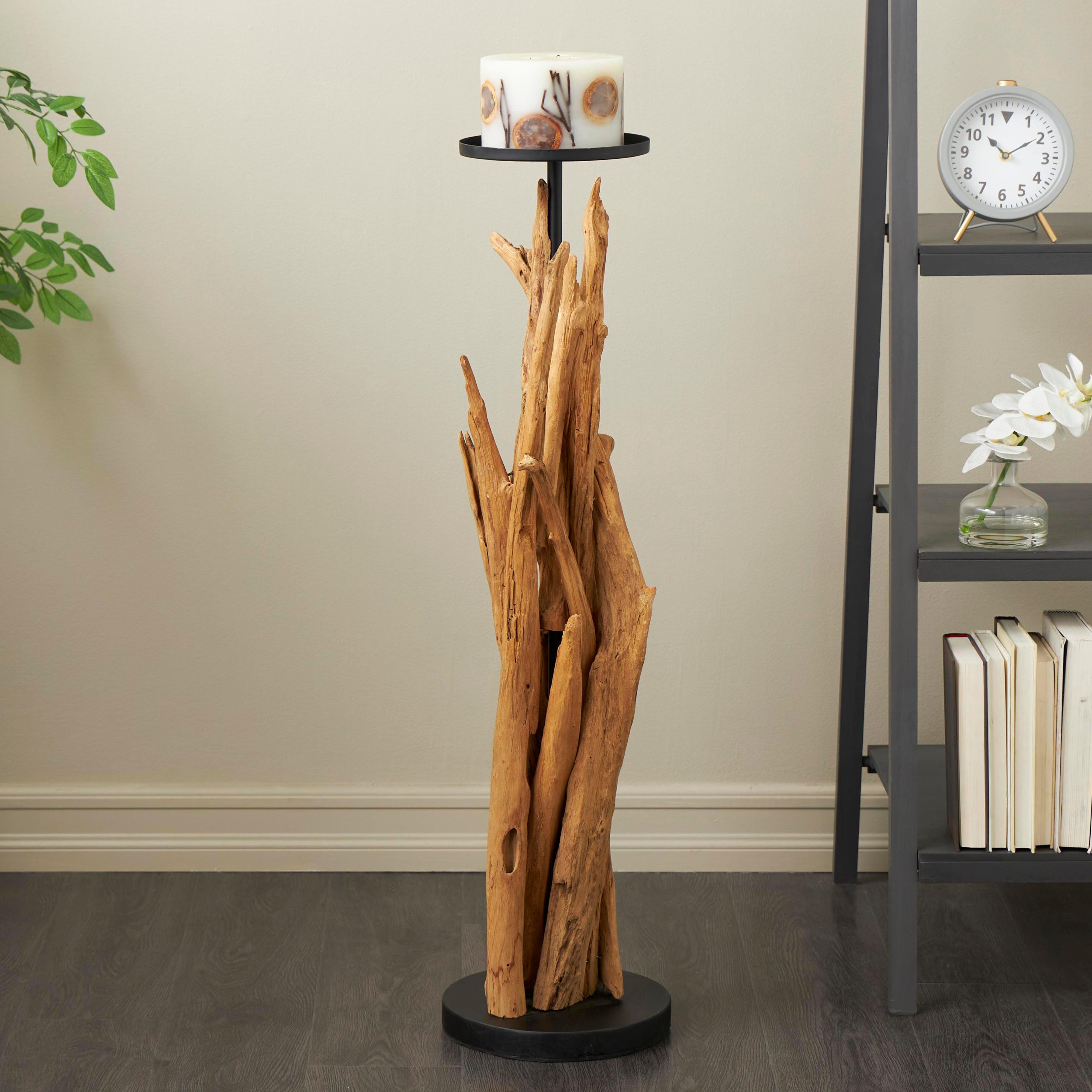 Bayberry Lane Tall Tree Branch Floor Candle Holder, , large