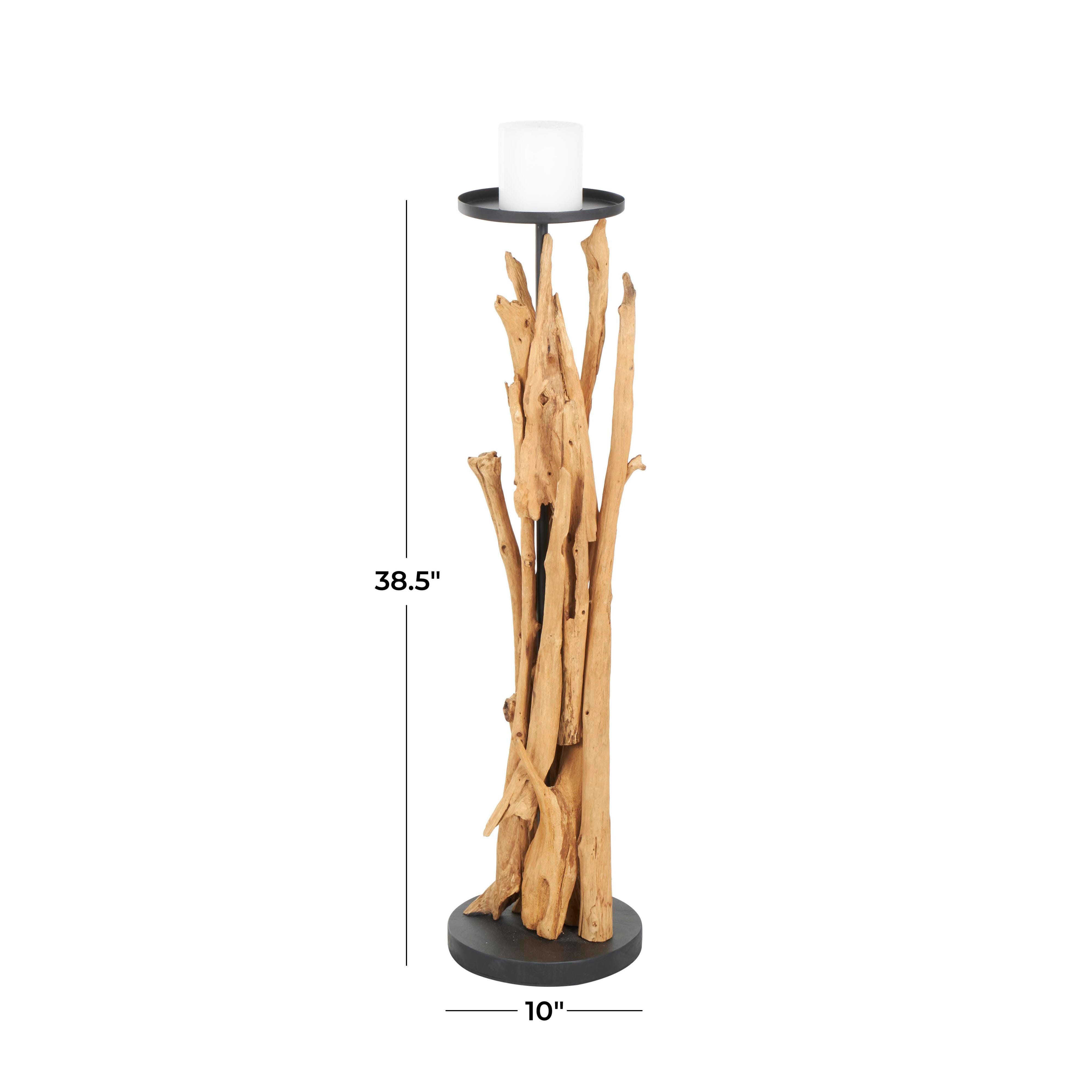 Bayberry Lane Tall Tree Branch Floor Candle Holder, , large