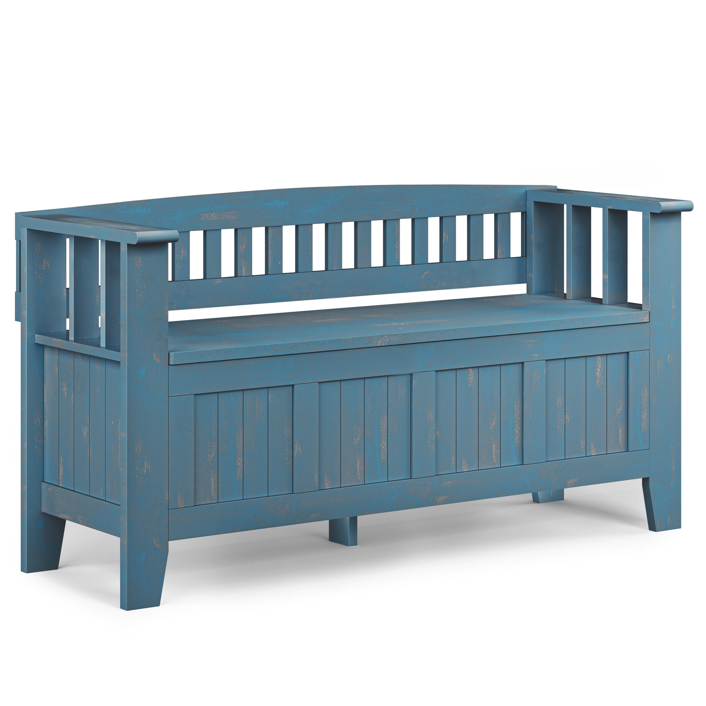 Simpli Home Acadian Entryway Storage Bench, , large