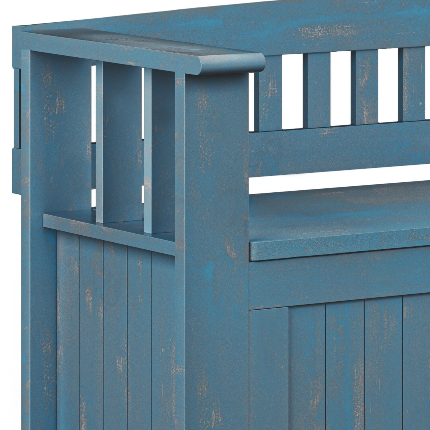 Simpli Home Acadian Entryway Storage Bench, , large