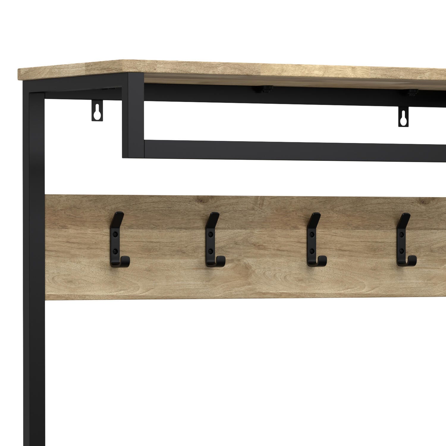 Simpli Home Westmont Entryway Hall Tree Bench, , large