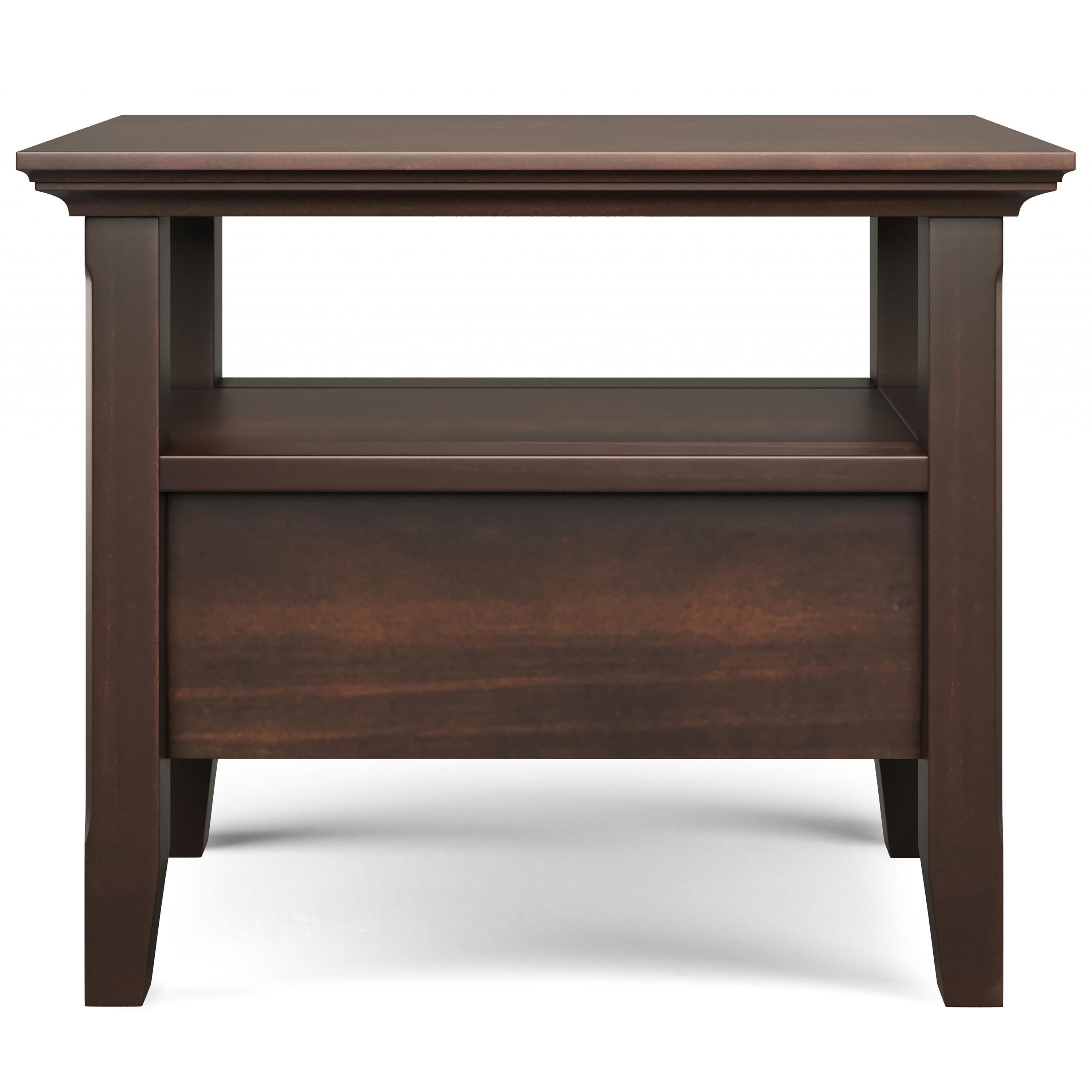 Simpli Home Acadian Narrow Side Table with Drawer, , large