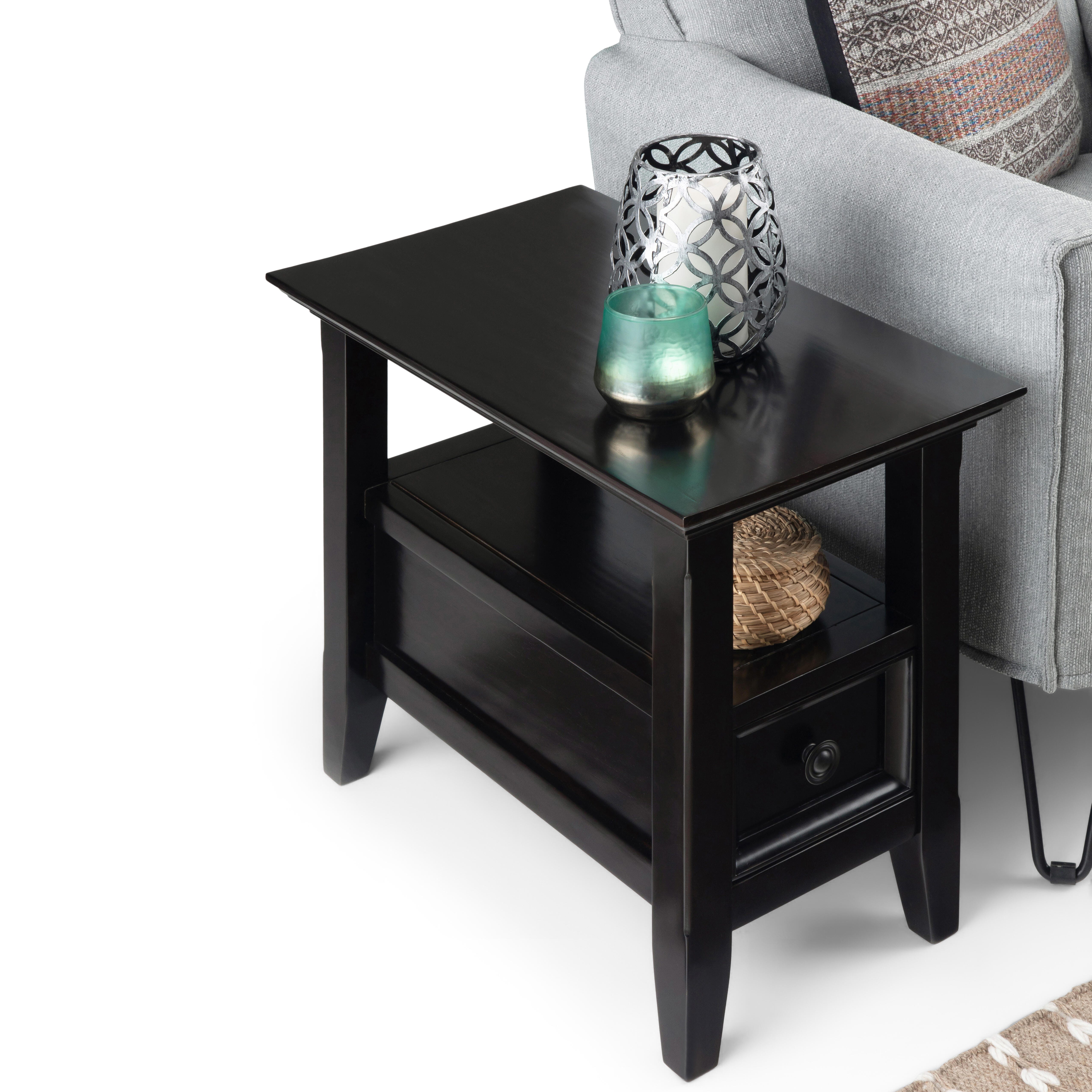 Simpli Home Amherst Narrow Side Table, , rollover