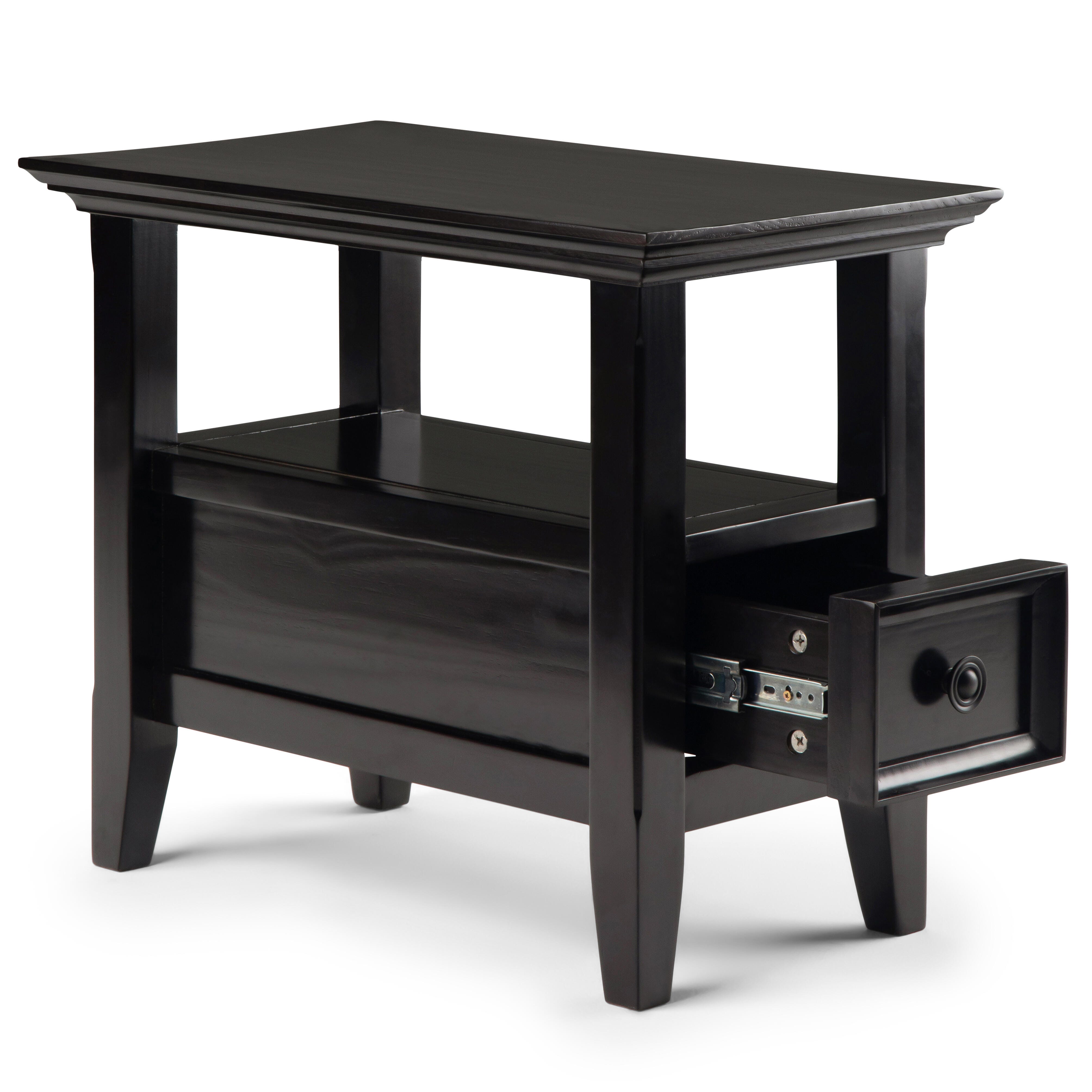 Simpli Home Amherst Narrow Side Table, , large