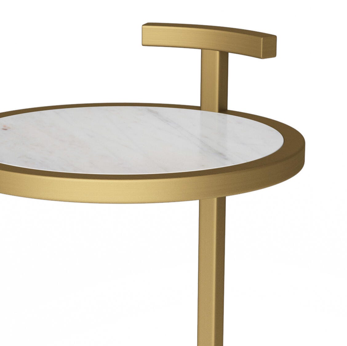 Simpli Home Brook C-Shaped End Table, , large