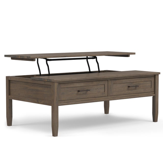 Simpli Home Ela Lift Top Coffee Table