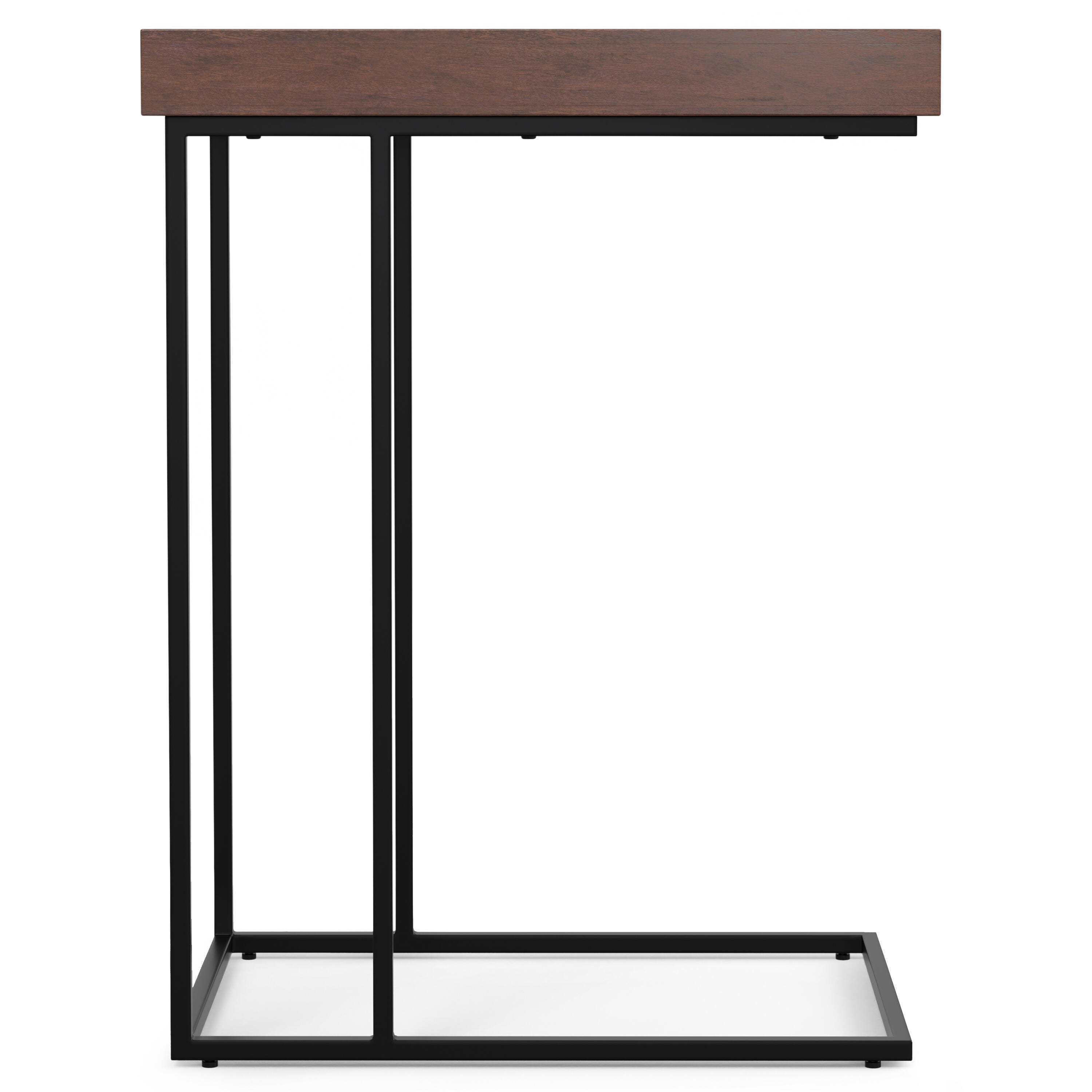 Simpli Home Gallagher C-Shaped End Table, , large