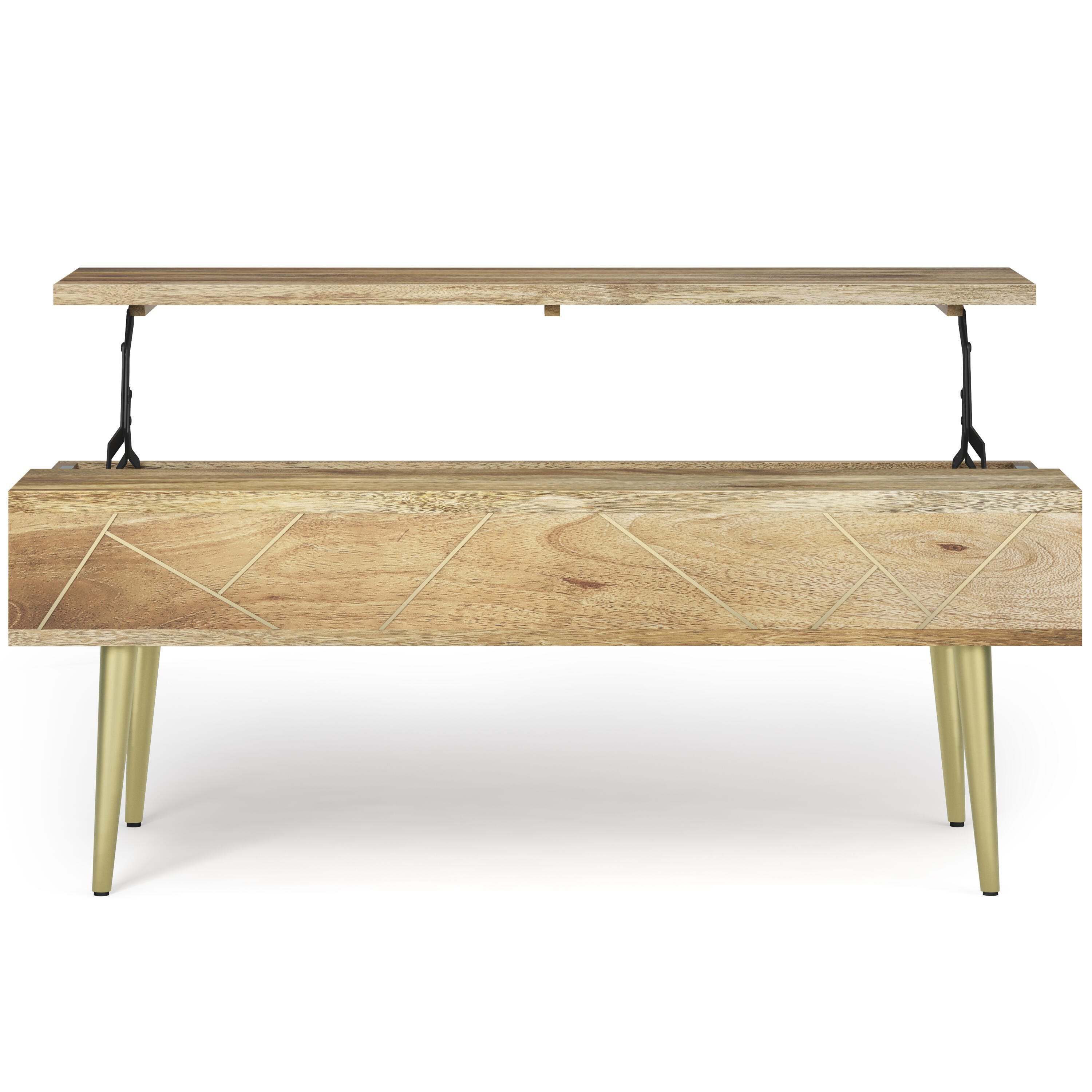 Simpli Home Jager Lift Top Coffee Table, , large