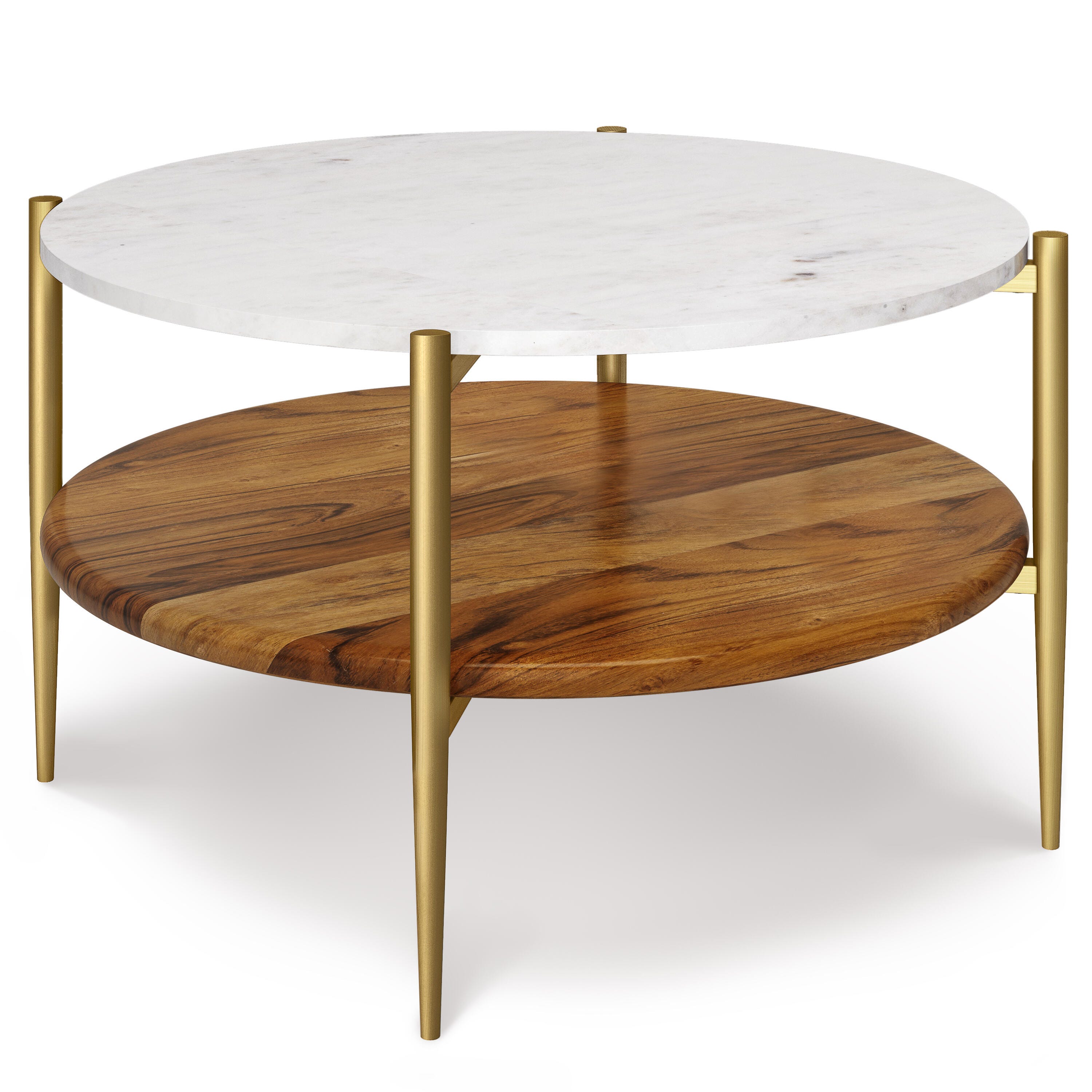 Simpli Home Wagner Coffee Table, , large