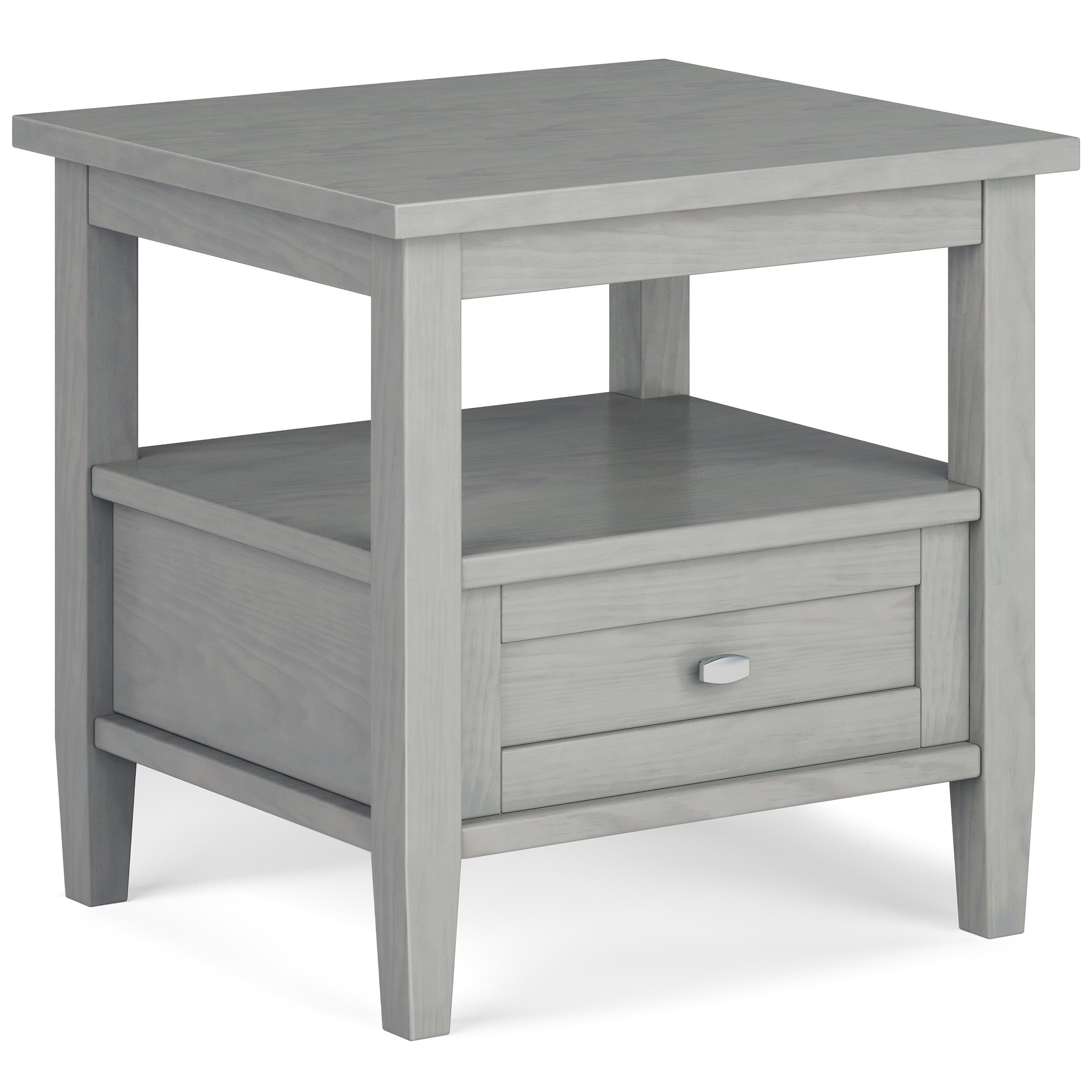 Simpli Home Warm Shaker End Table, , large